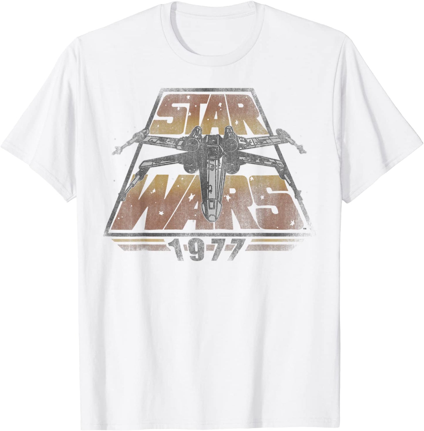 Star Wars X-Wing 1977 Vintage Retro Graphic T-Shirt T-Shirt