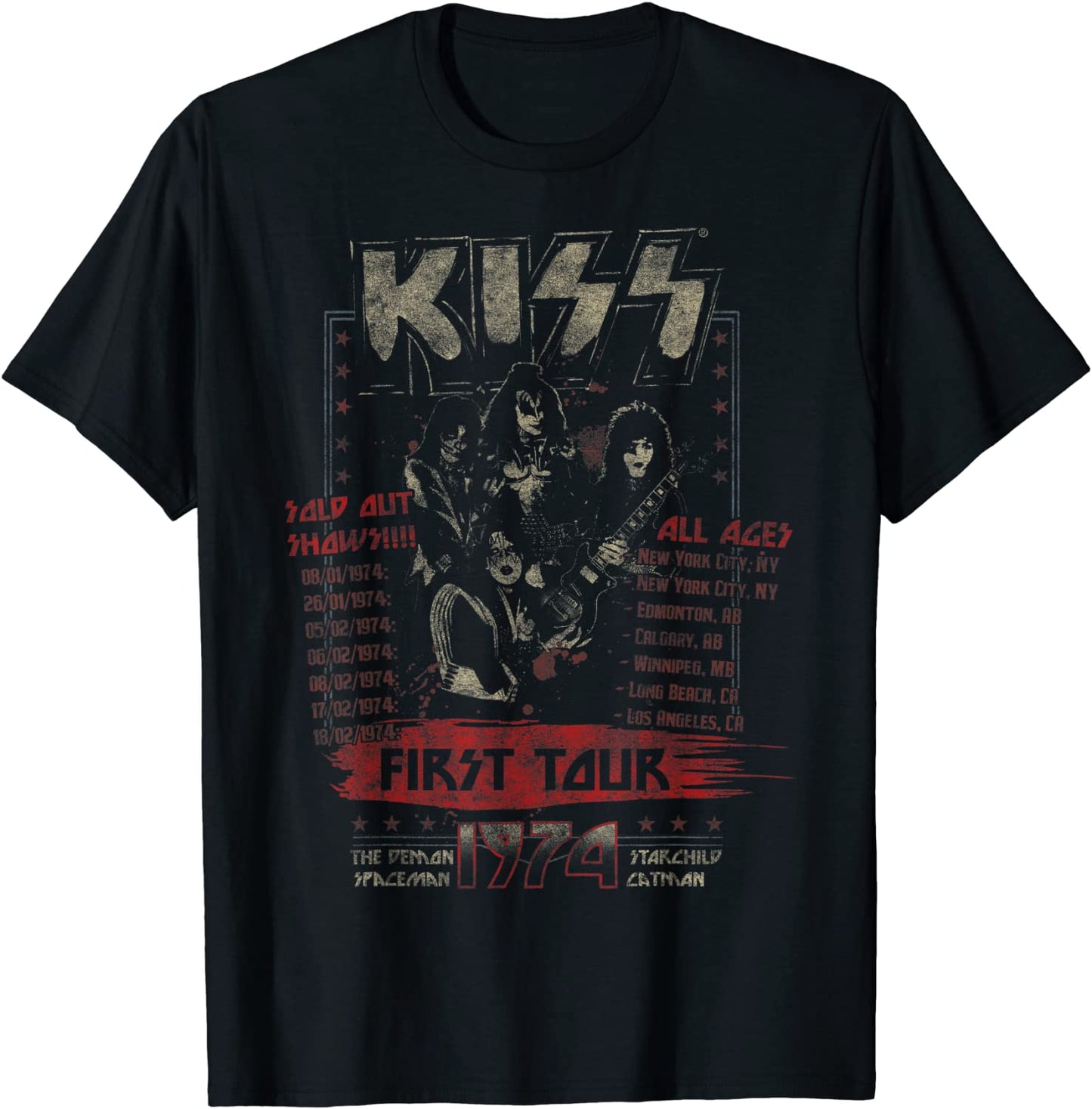 KISS - First Tour T-Shirt