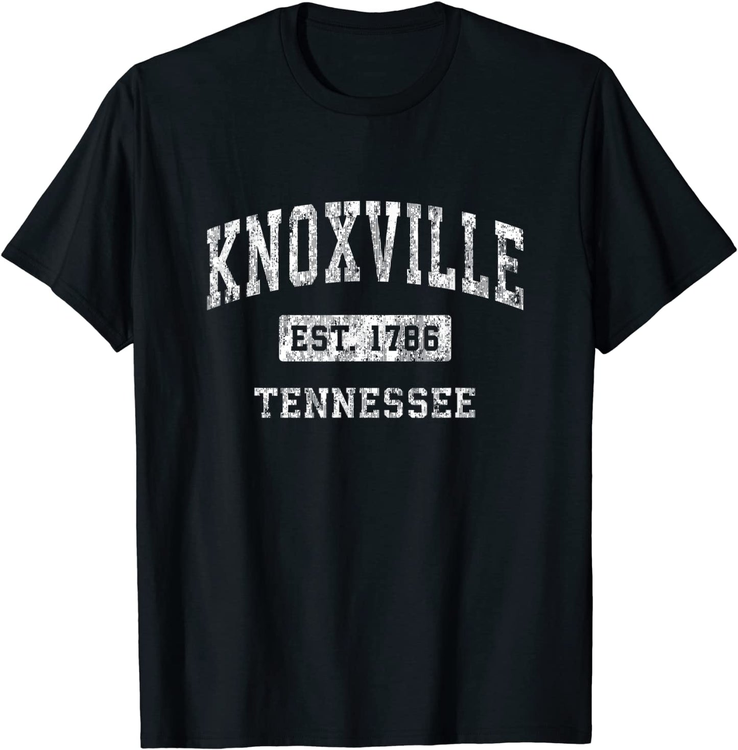 Knoxville Tennessee TN Vintage Established Sports Design T-Shirt