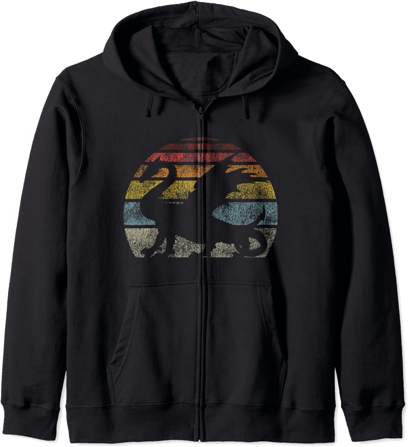 Retro Role Playing Game Dragons D20 RPG Gamer Gift Dragon Hoodie