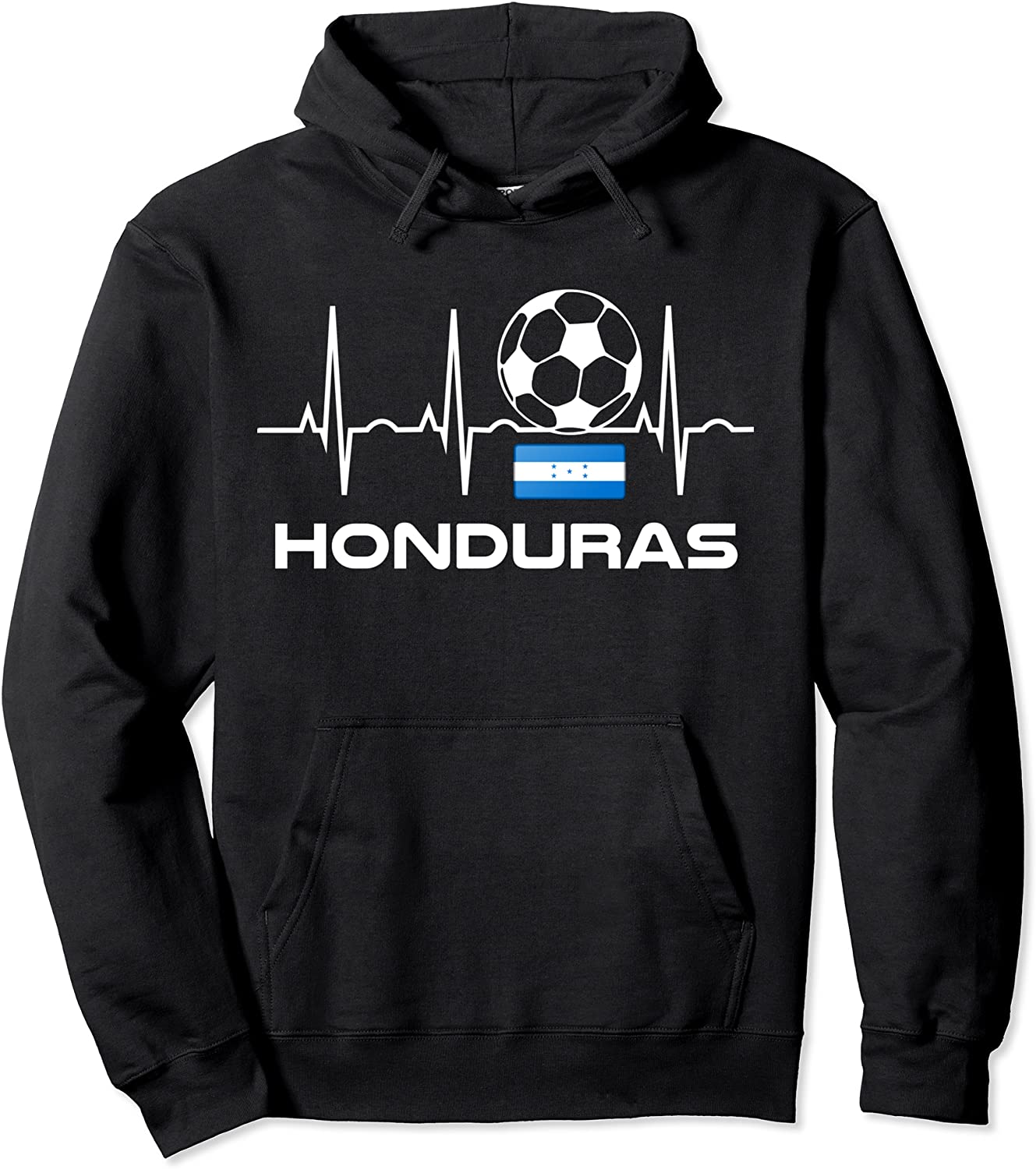 Honduras Soccer Hoodie - Honduran Soccer Jersey Gift Shirt Pullover Hoodie