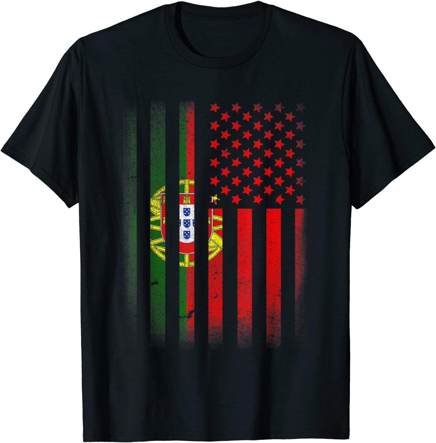 Portuguese American Flag Portugal Usa T-Shirt