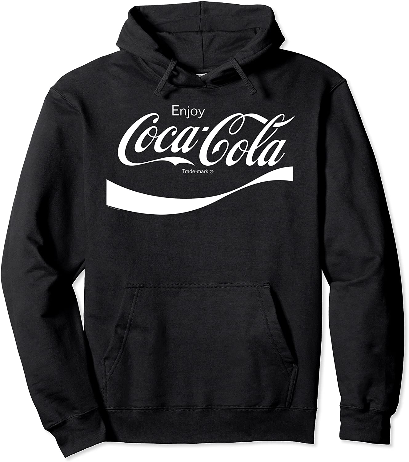 Coca Cola Swoosh Logo Pullover Hoodie