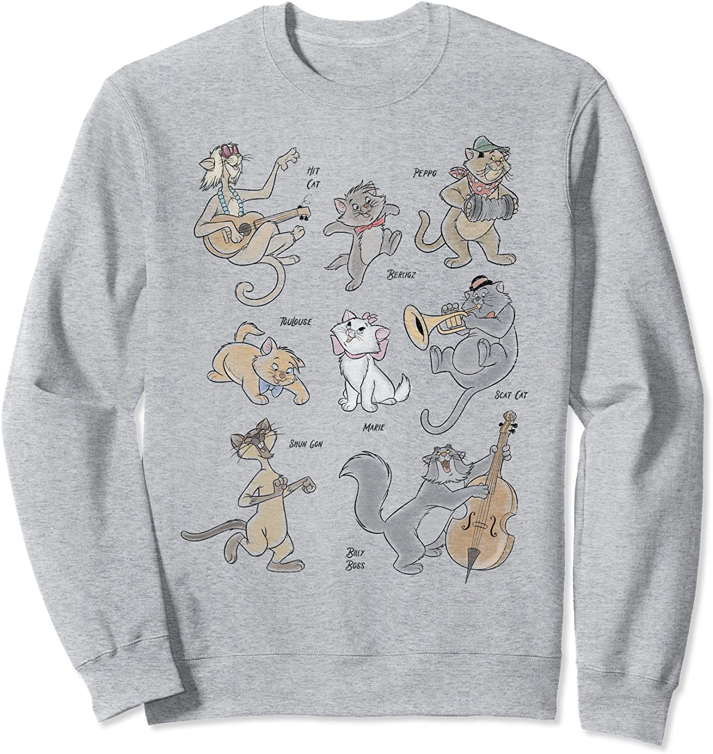 Disney The Aristocats All The Cats Sweatshirt