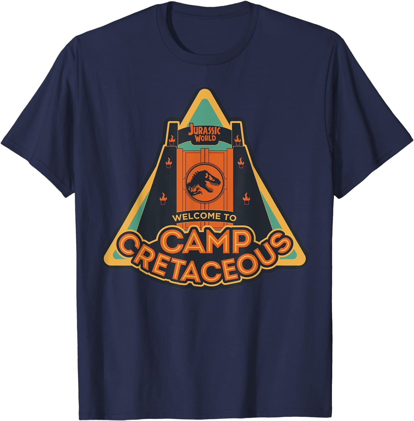 Jurassic World Camp Cretaceous Welcome Gates T-Shirt