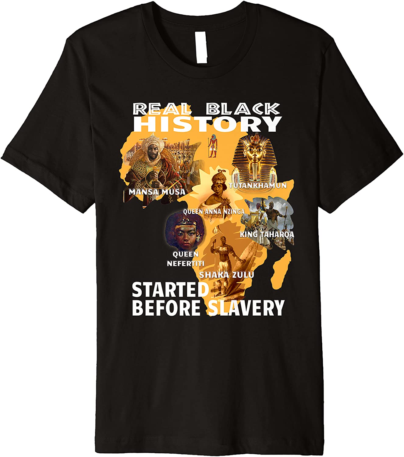 Black History Didnt Start With Slavery T Shirt