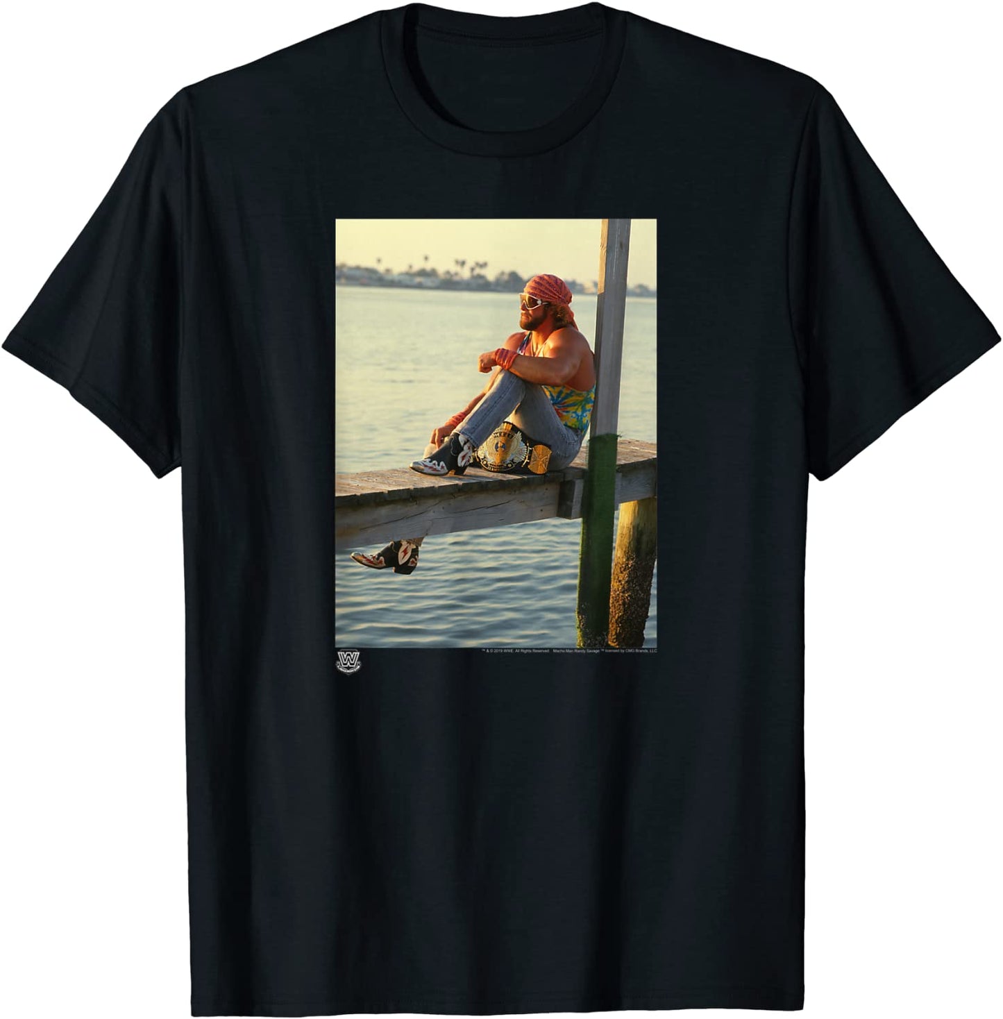 WWE Macho Man Sunset T-Shirt