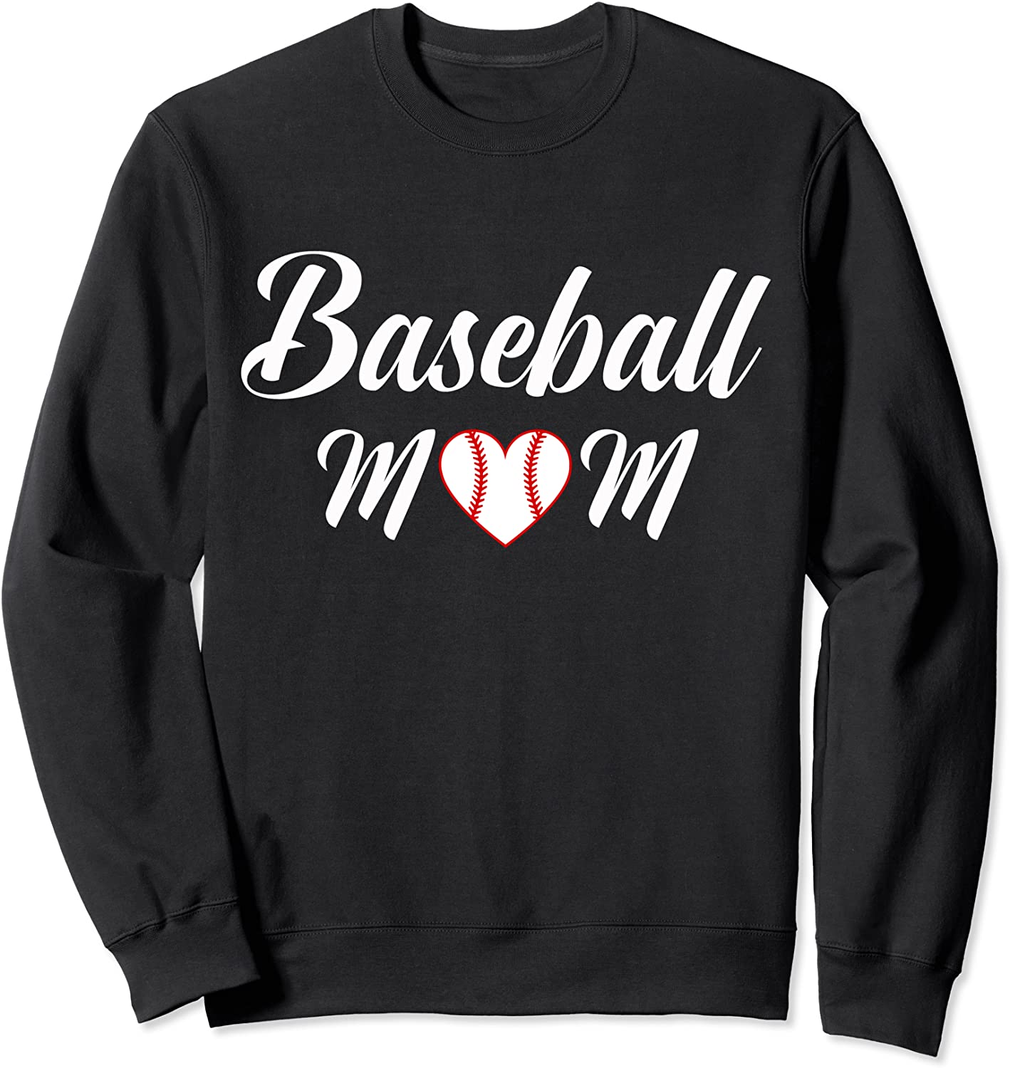 Baseball Mom Sweatshirt For Little League And Sports Moms