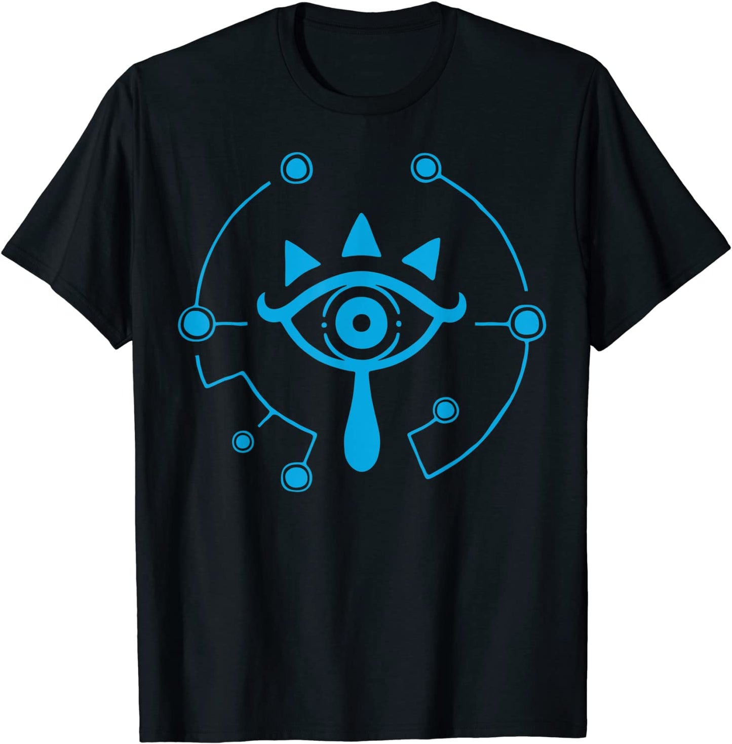 Zelda Breath Of The Wild Sheikah Eye Logo Graphic T-Shirt T-Shirt
