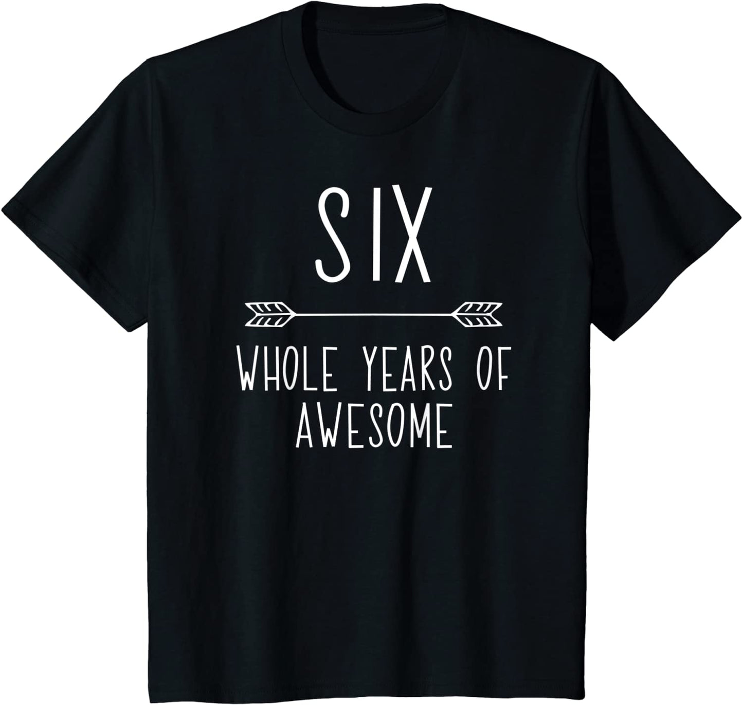 Kids Sixth Birthday Boy Shirt 6 Year Old Birthday Boy Outfit T-Shirt