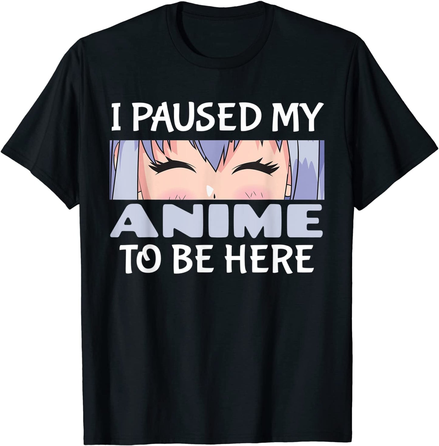 Anime Gift - Japanese Gift I Love Anime for Sao Anime Lover T-Shirt