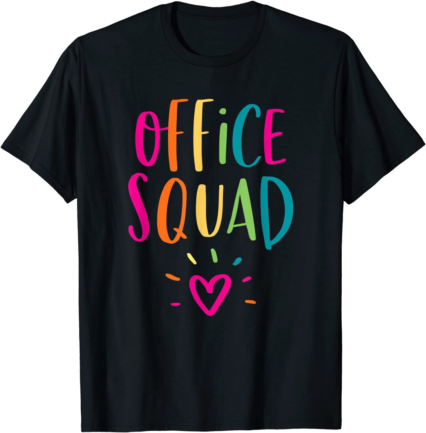 Office Squad Administrative Assistant Gift School Secretary T-Shirt