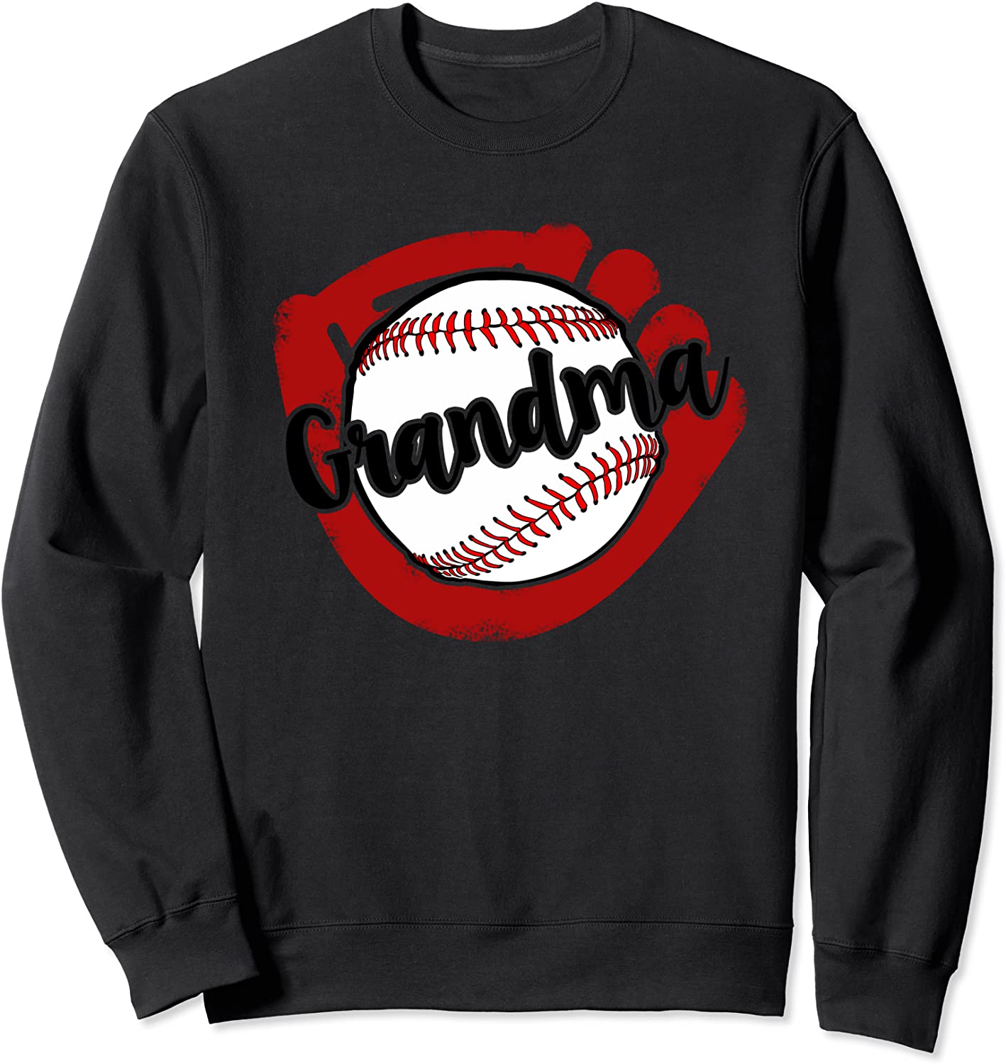 Baseball Grandma Sweatshirt for Baseball Softball Mom