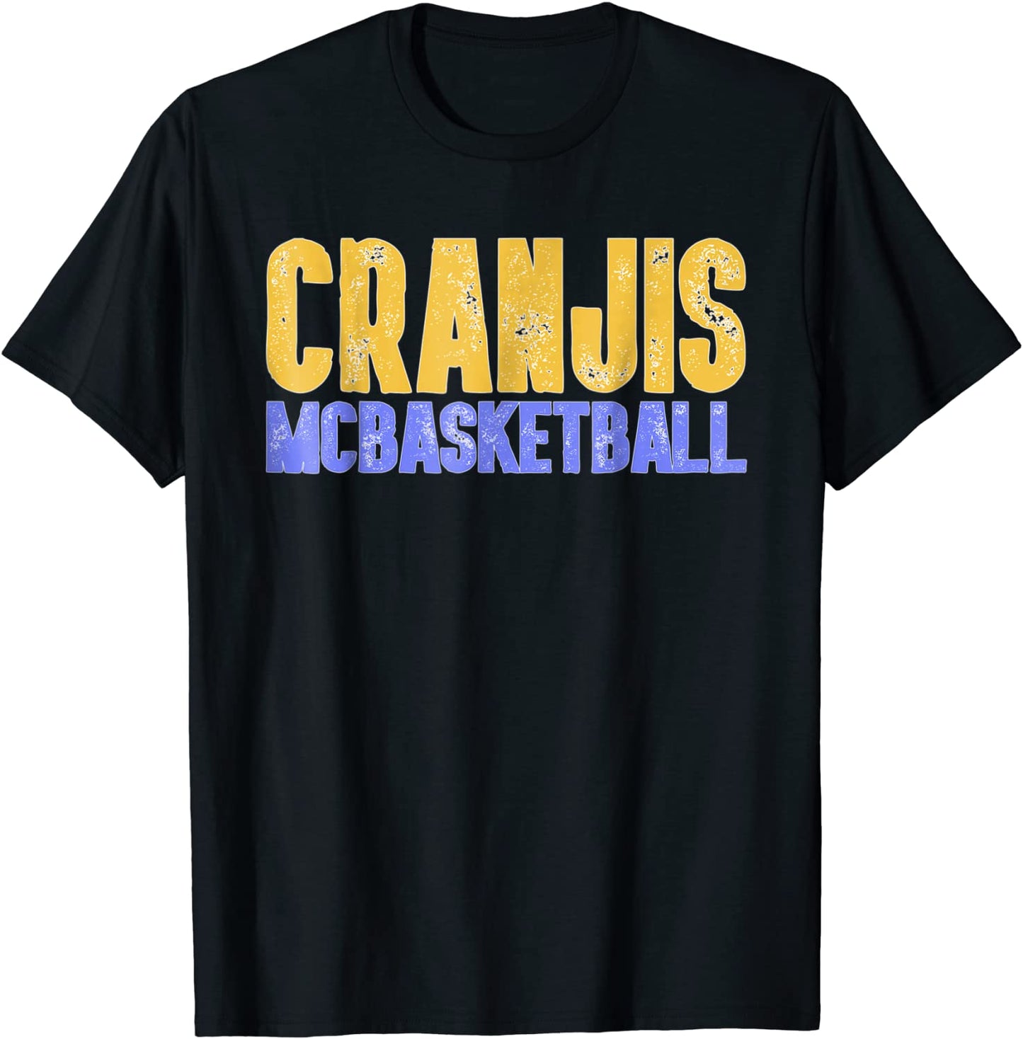 Cranjis Mcbasketball T-Shirt Cool Sports Gift TShirt