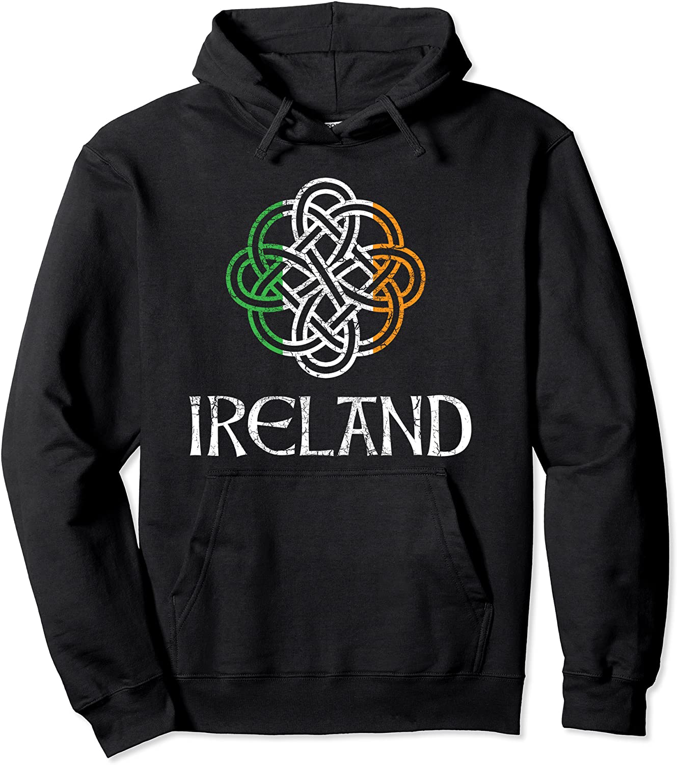 Celtic Knot Clover Vintage Ireland St Paddys Day Hoodies