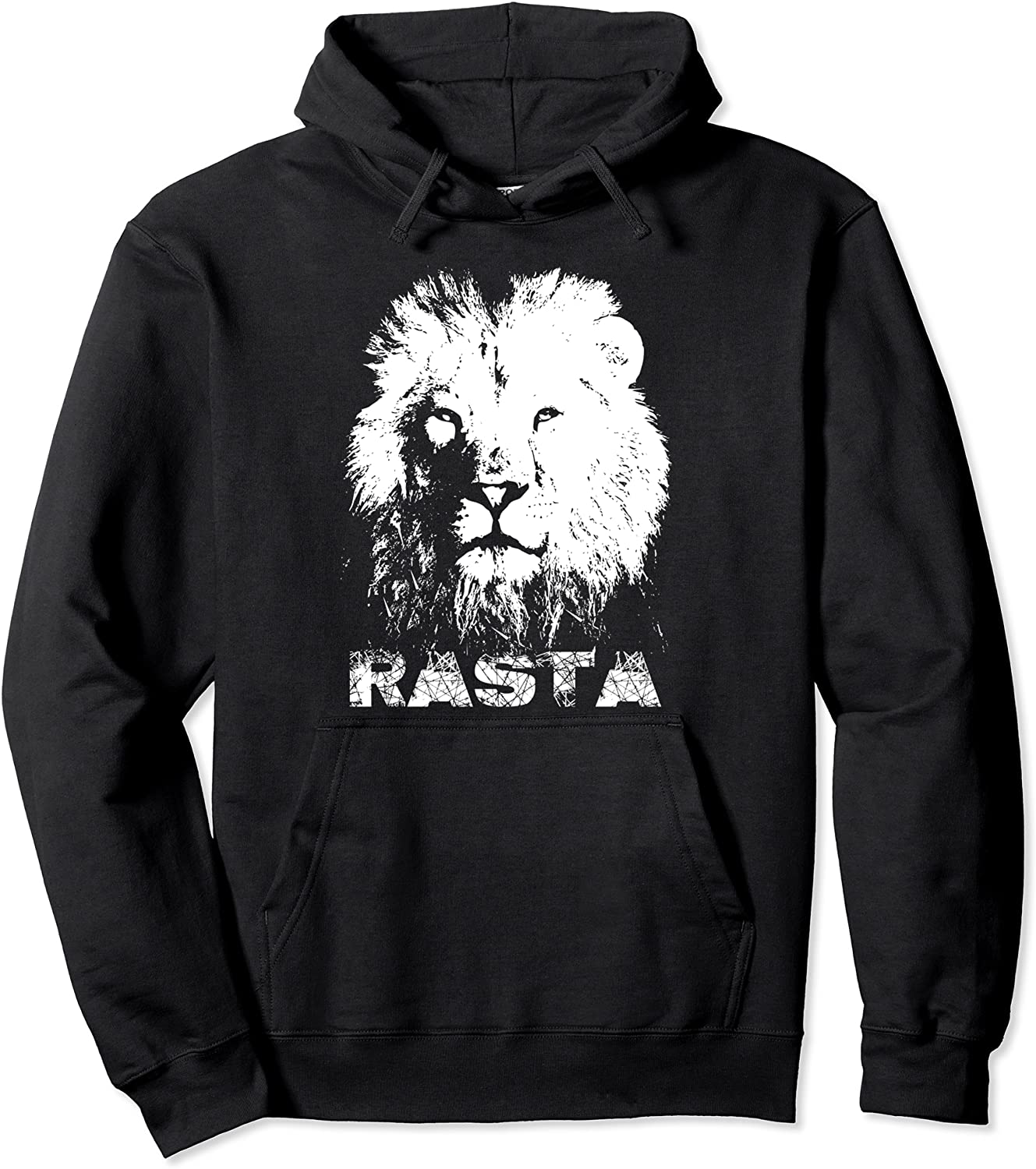 Rasta Mapogo Lion Of Sabi Sands Pullover Hoodie
