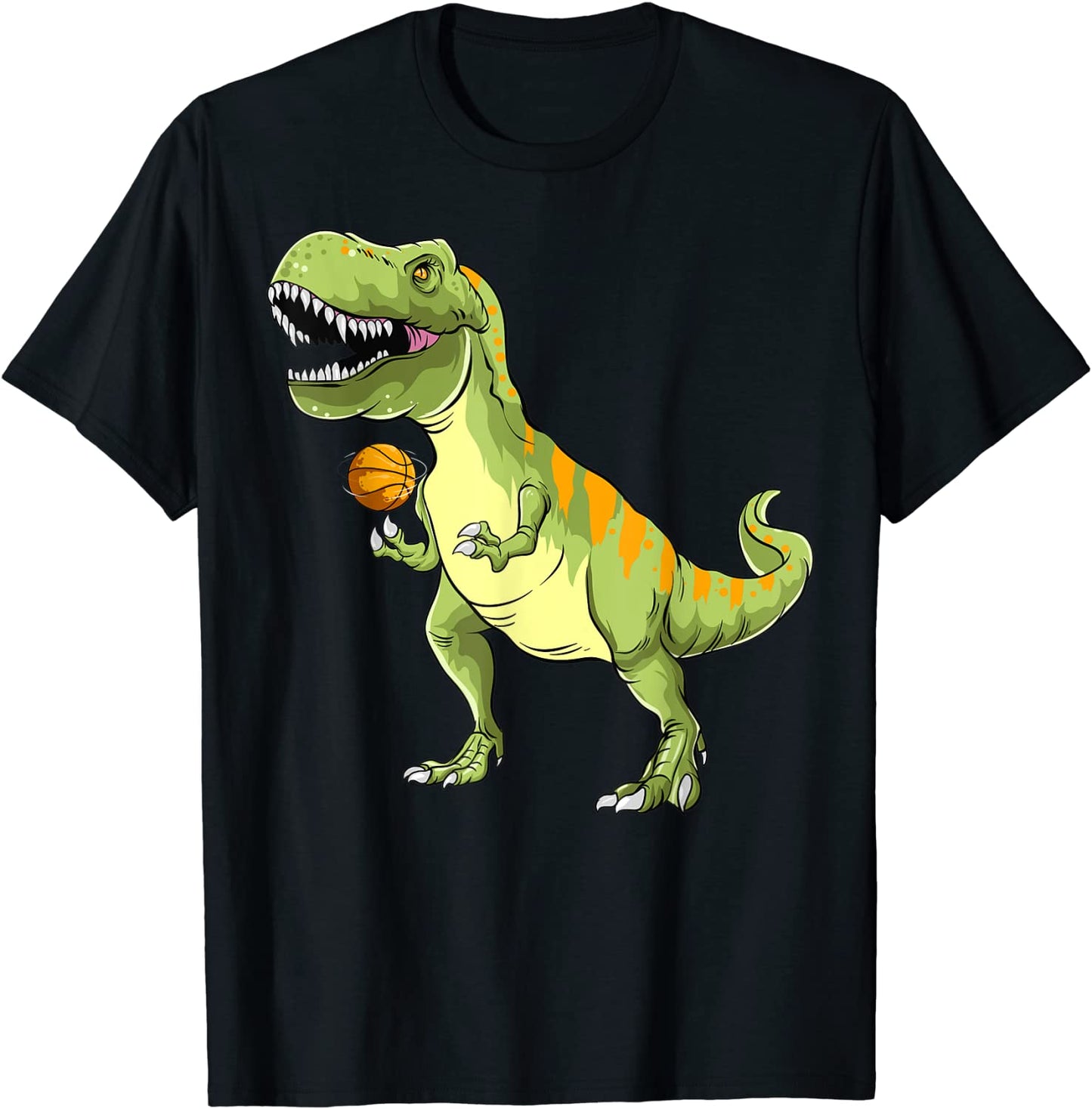 Dinosaur Basketball T Rex Sports Athlete Player Coach T-Shirt