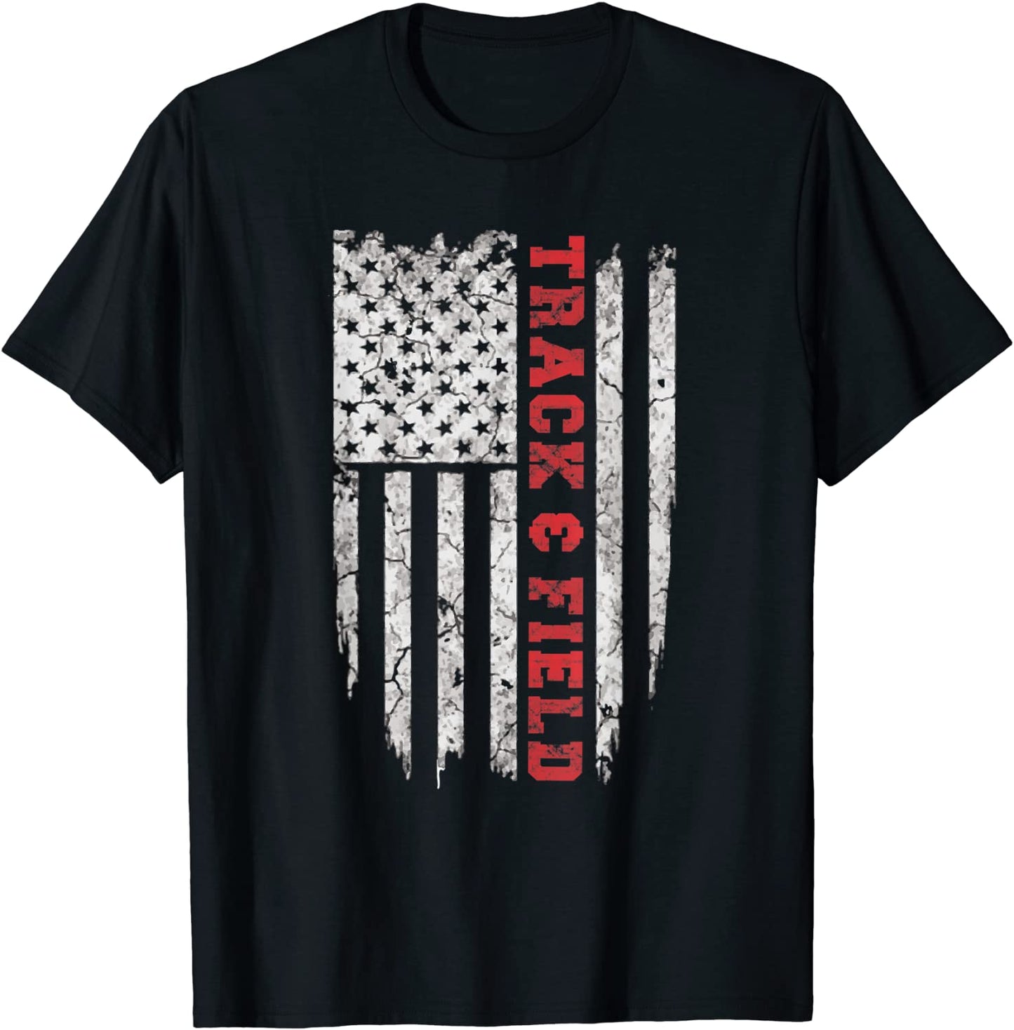 American Sport Track field T-Shirt USA Tee Shirts