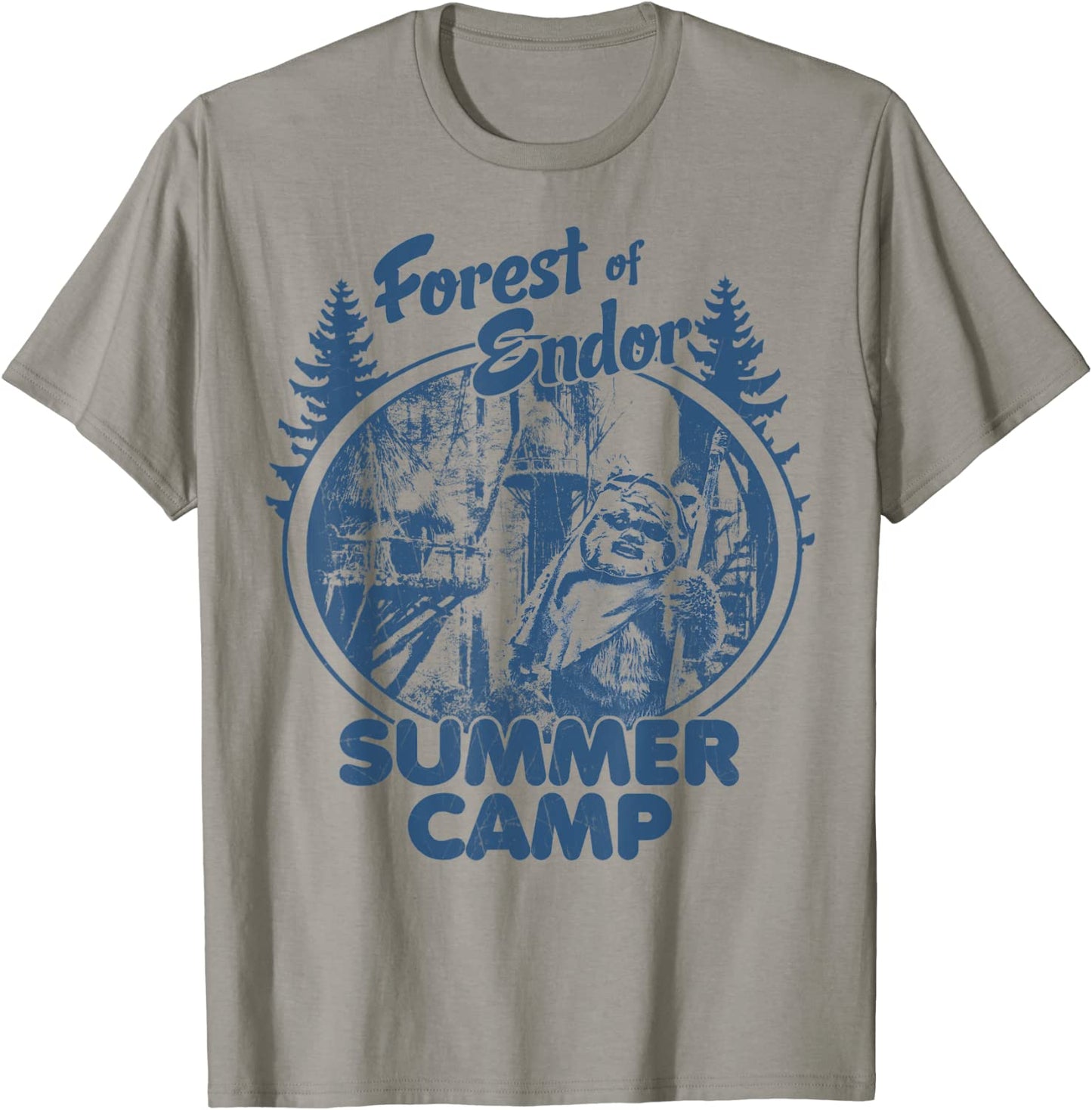 Star Wars Wicket Ewoks Endor Forest Summer Camp T-Shirt T-Shirt