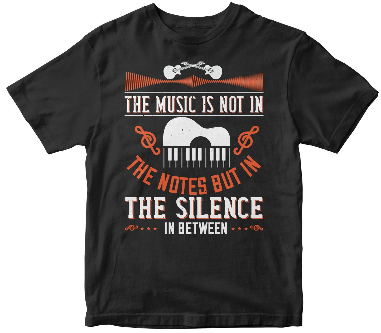 The Music Is Not In The Notes, But In The Silence In Between