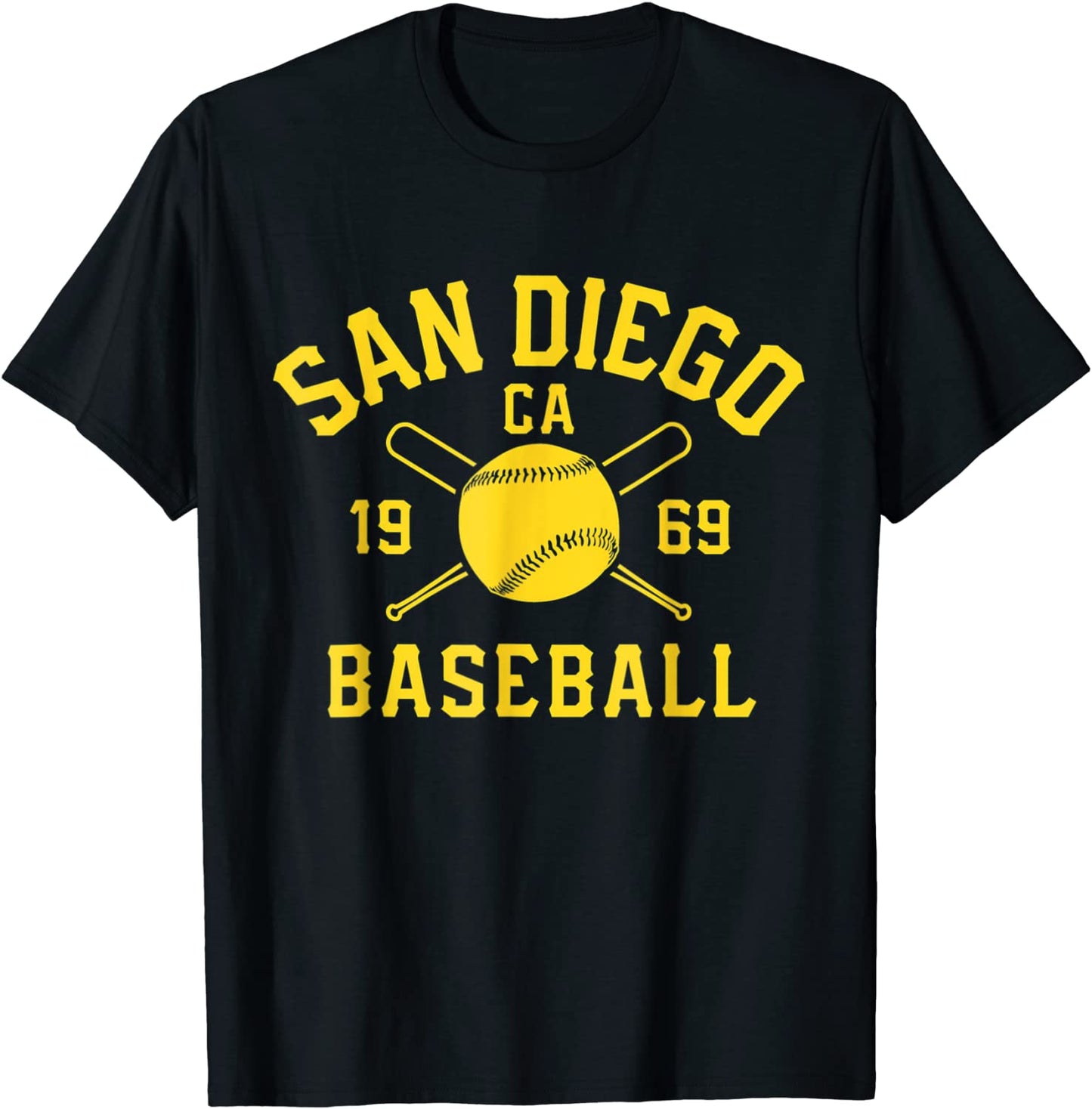 San Diego Baseball Vintage Padre Retro Gift T-Shirt