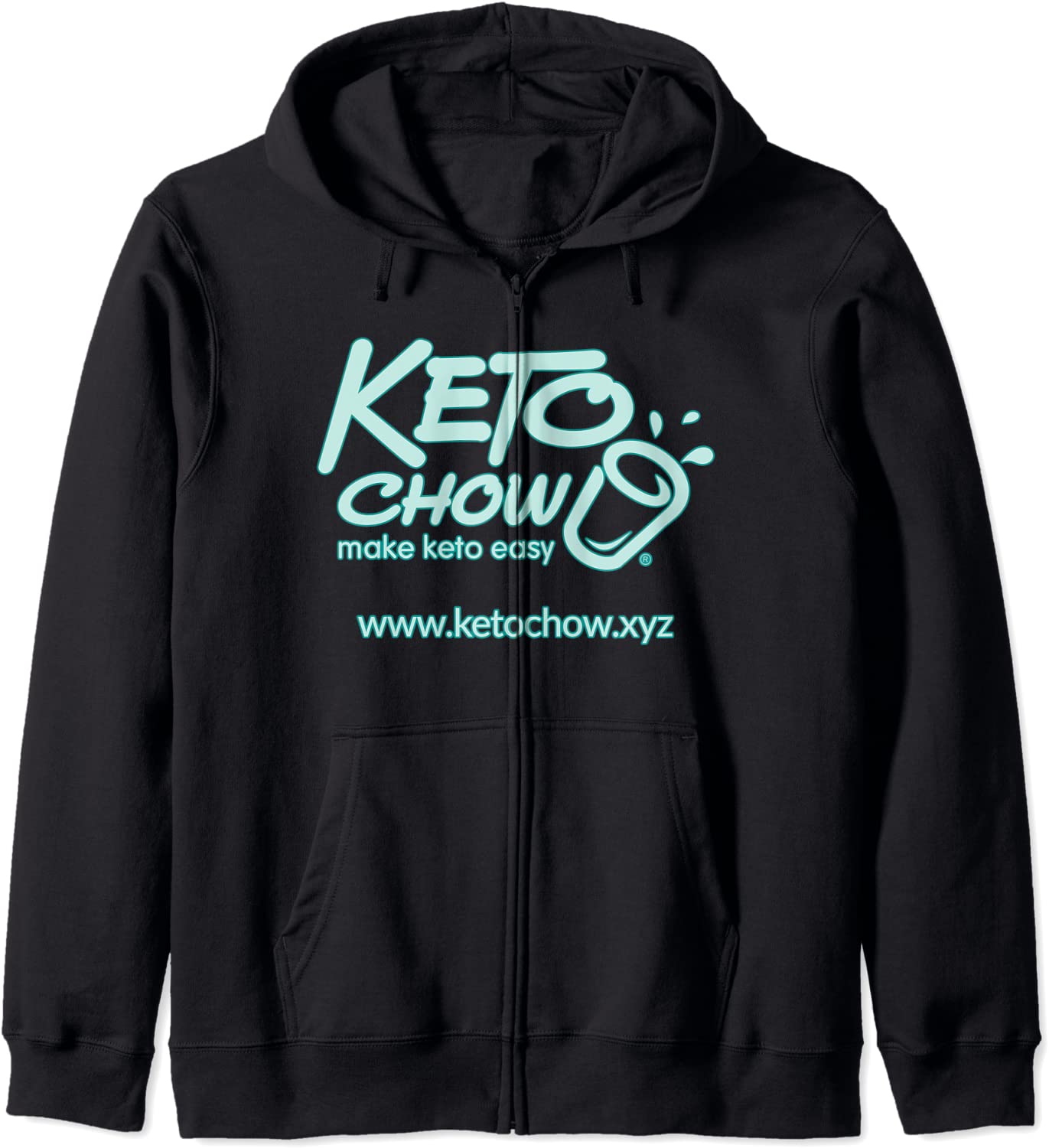 Keto Chow Keto Food Pyramid Hoodie
