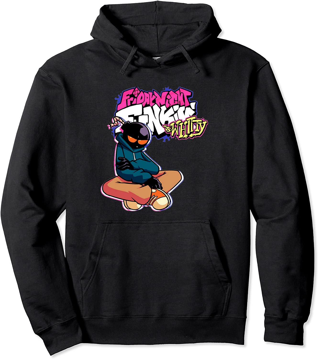 Friday Night Funkin Game Battle Whitty For Women Men Kids Pullover Hoodie
