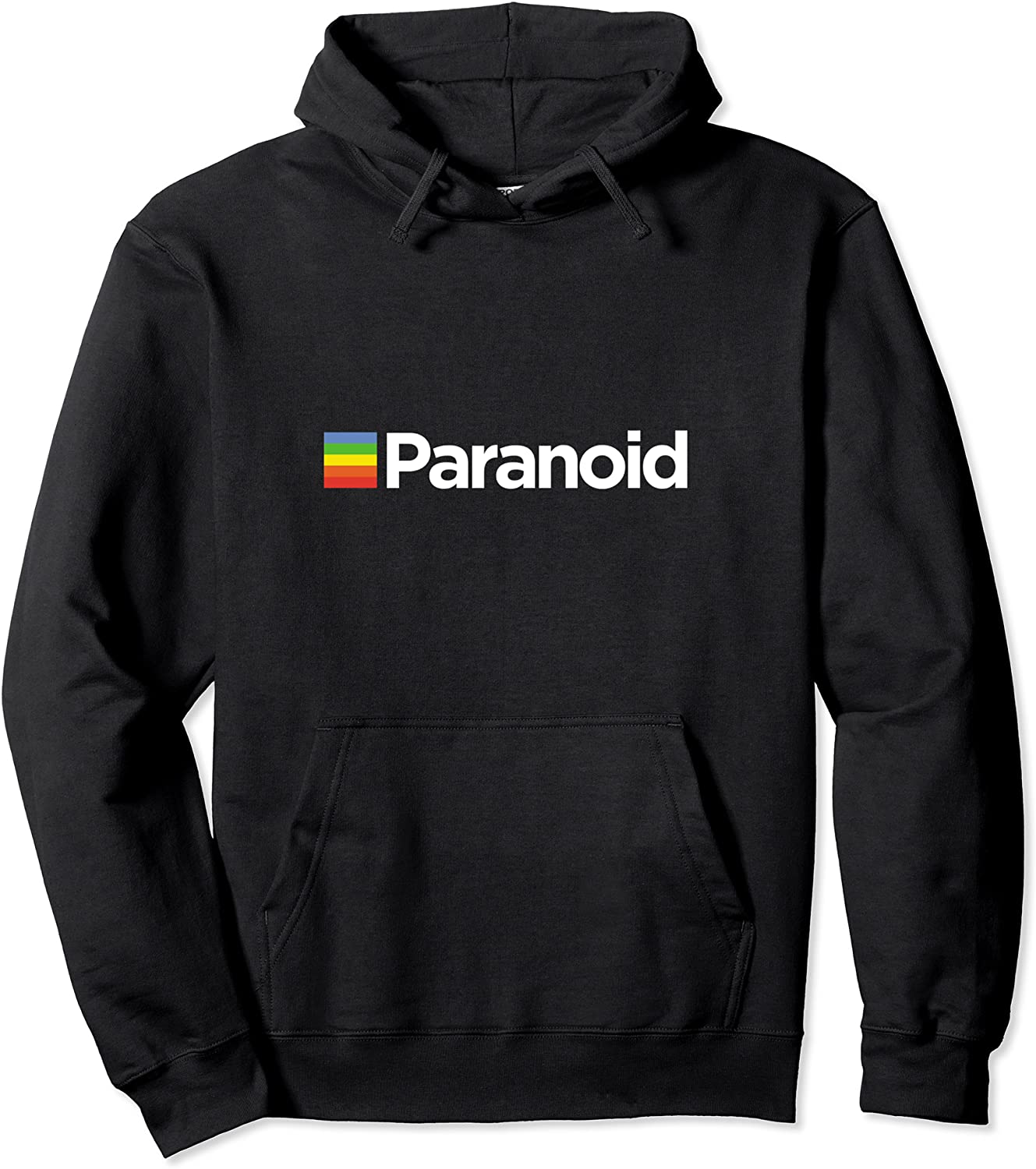 Paranoid - Aesthetic Vintage Vaporwave Fashion Pullover Hoodie