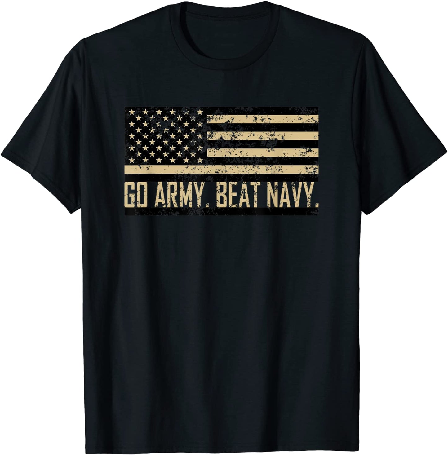 Go Army Beat Navy Flag Americas Game Sports Football Fan T-Shirt