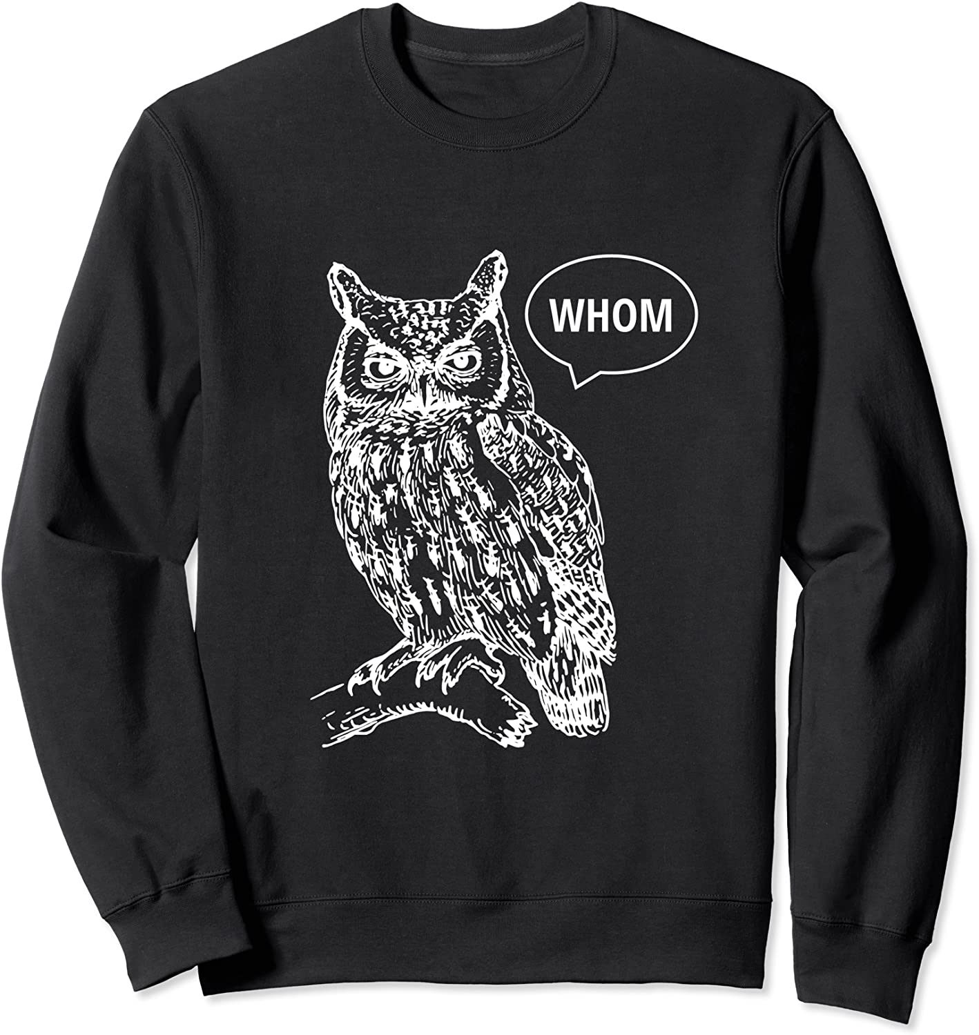 Owl Whom Sweatshirt