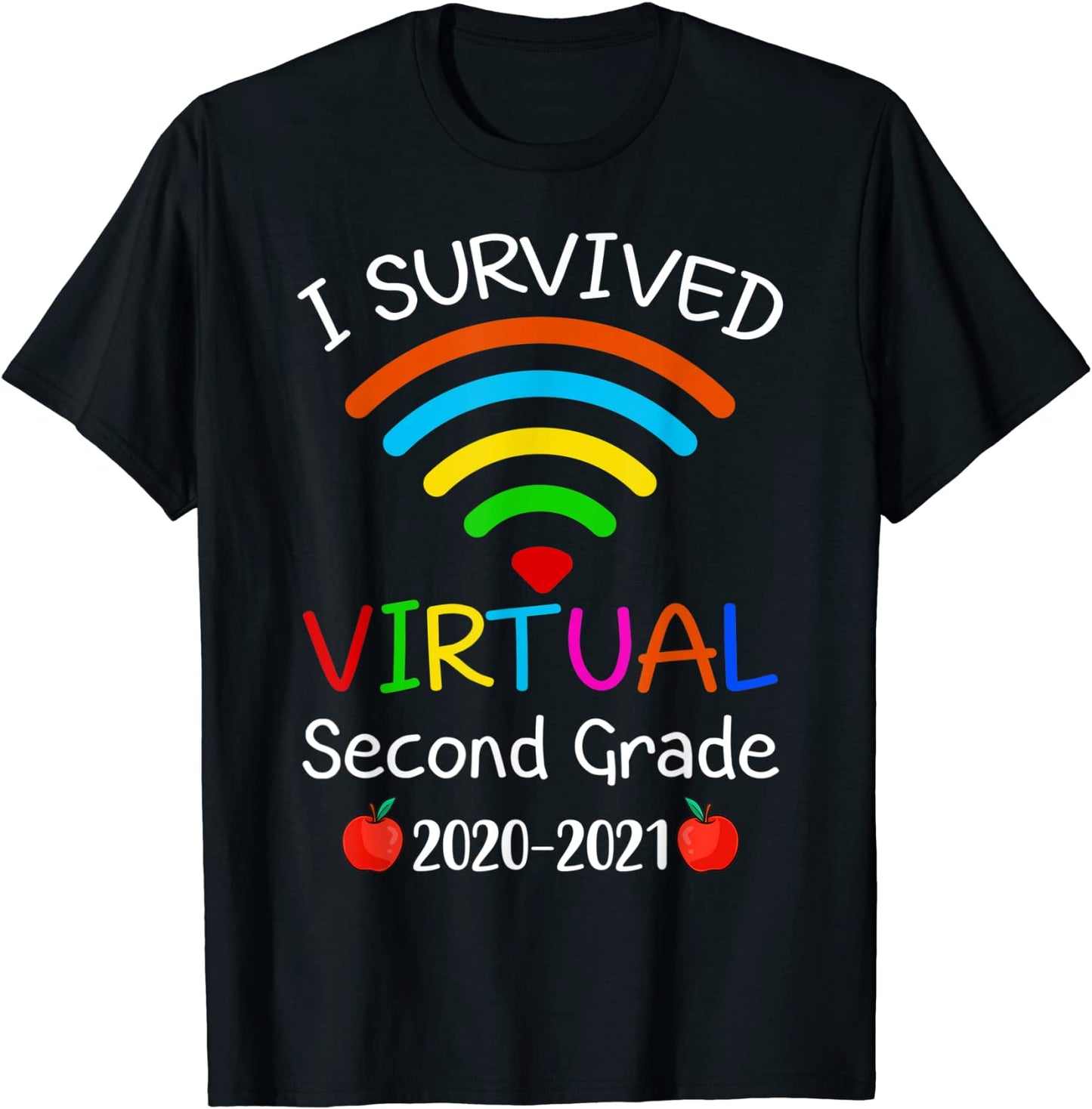 I Survived Virtual 2nd Grade End of Year Distance Learning T-Shirt