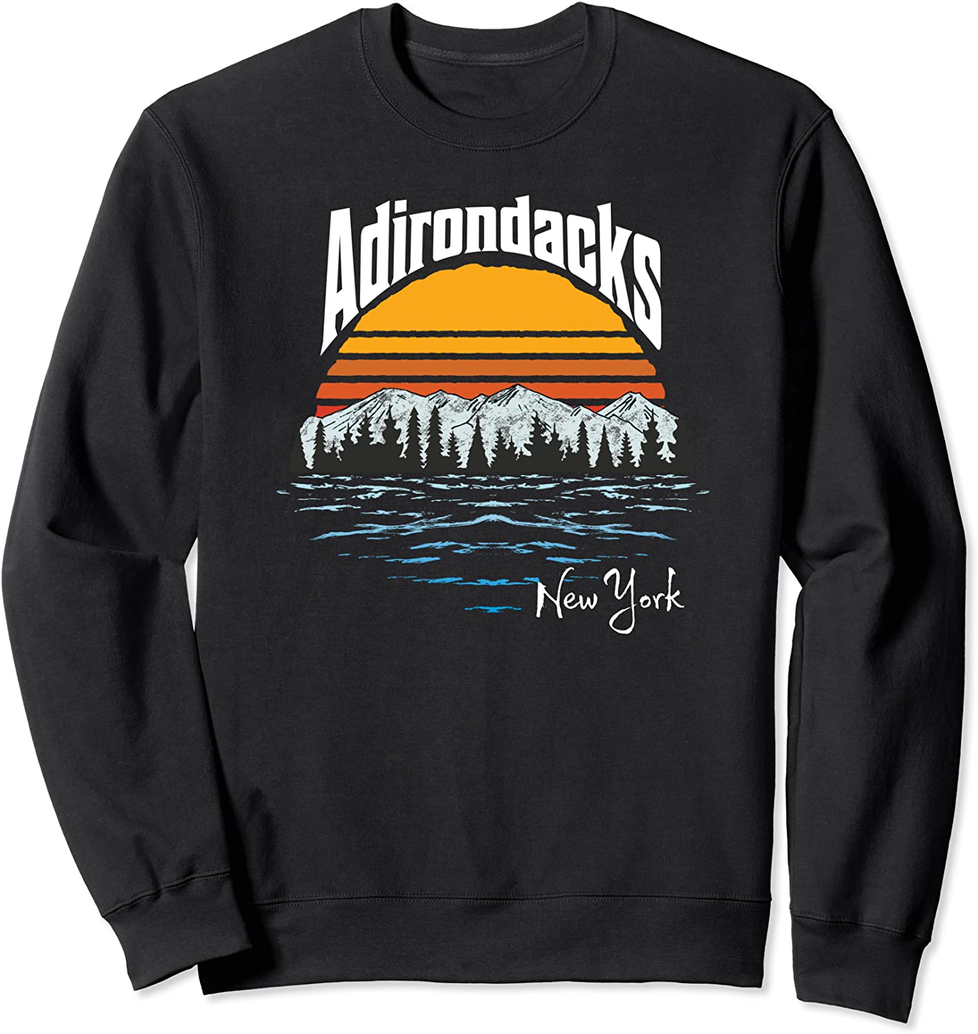 Vintage Adirondack Mountains Park New York Sweatshirt