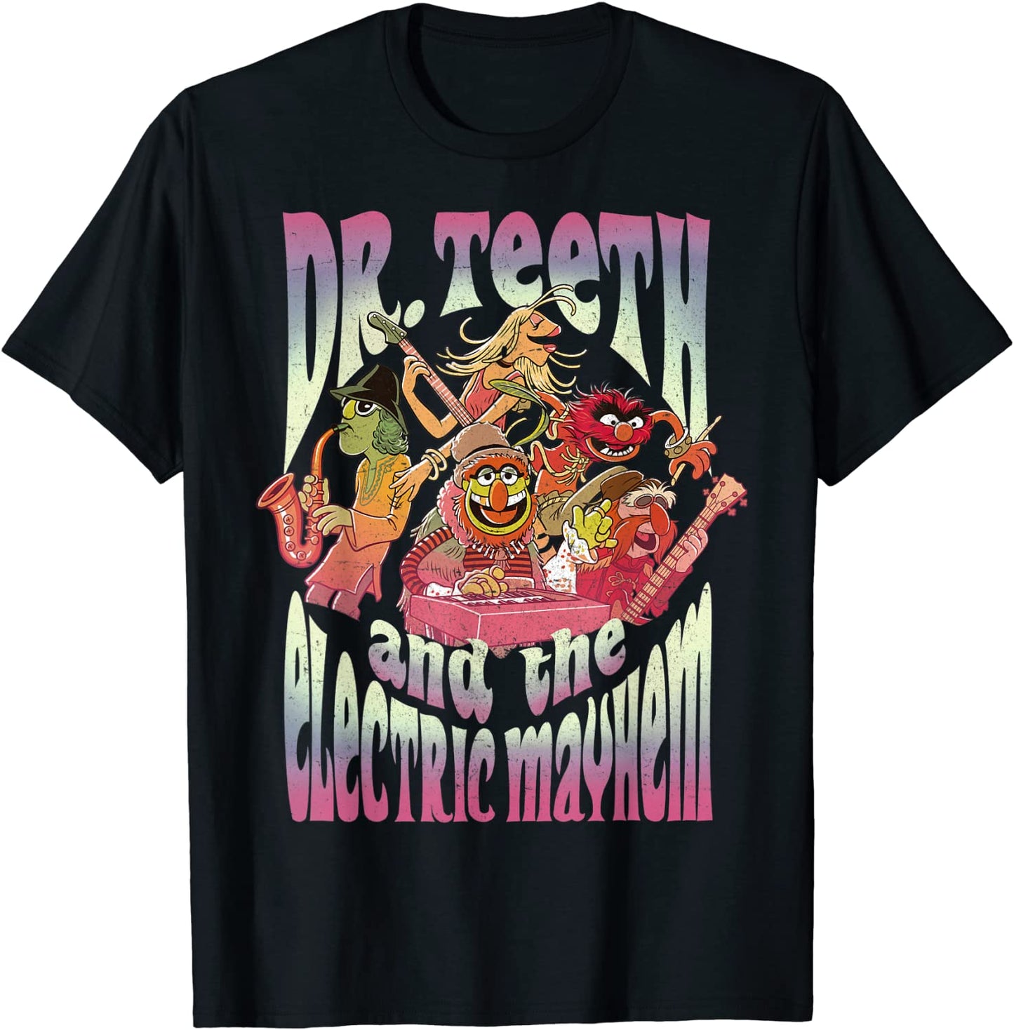 Disney The Muppets Dr Teeth And The Electric Mayhem T-Shirt