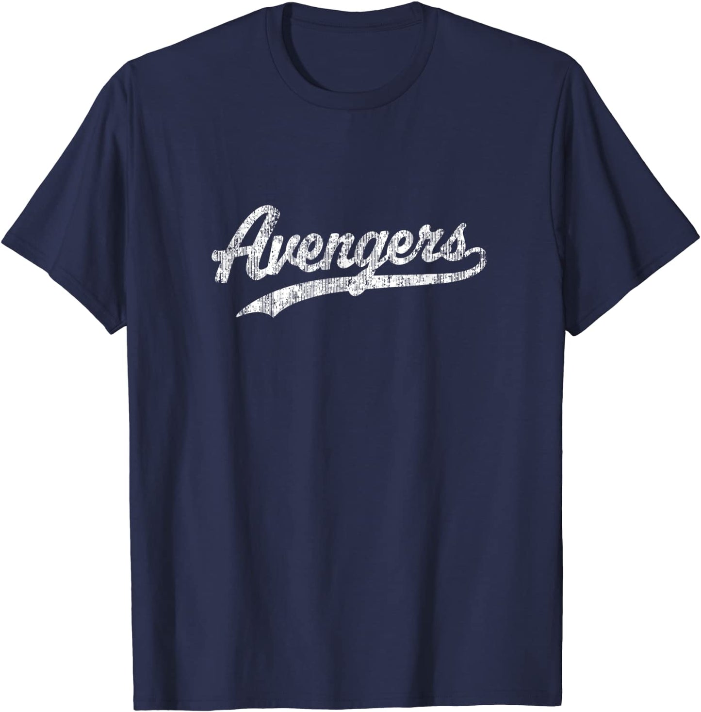 Avengers T Shirt Vintage Sports Name Tee Design