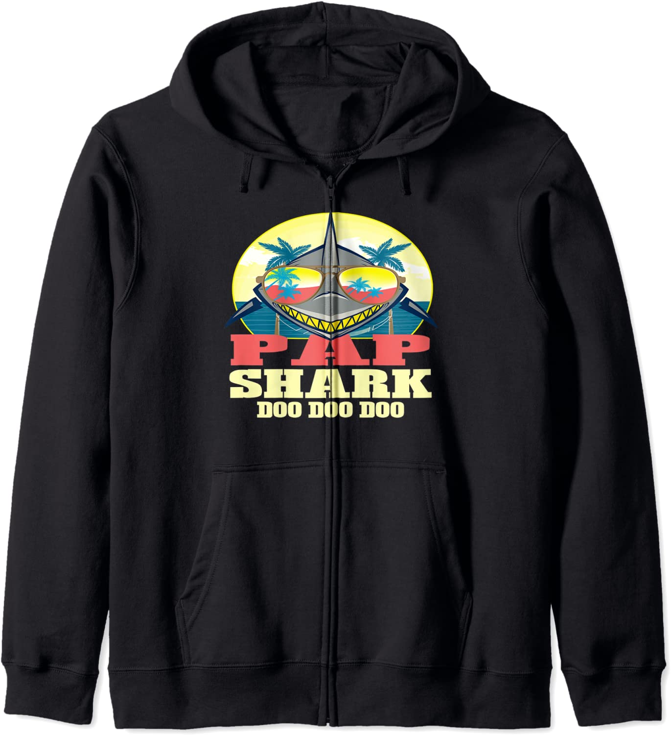 Pap Shark Men Tee Doo Doo Doo Hoodie