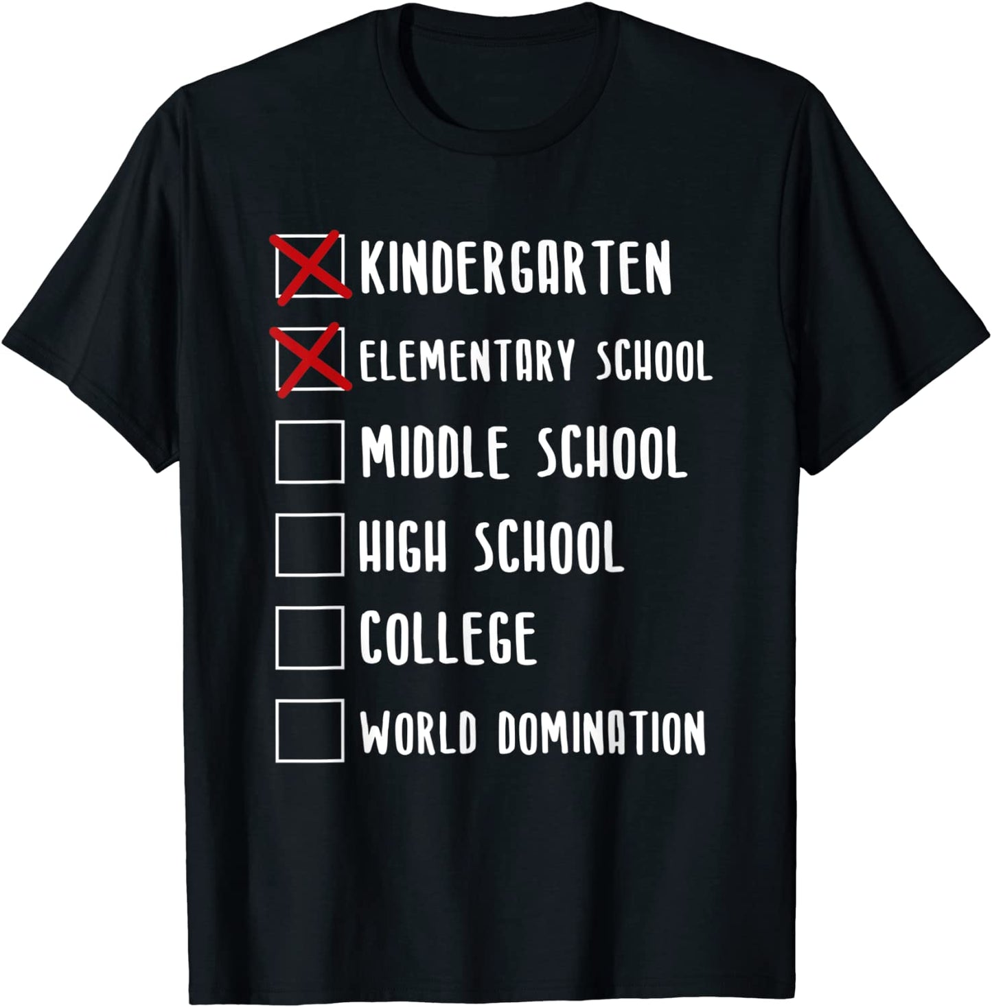 Elementary School Graduation Middle School T-Shirt