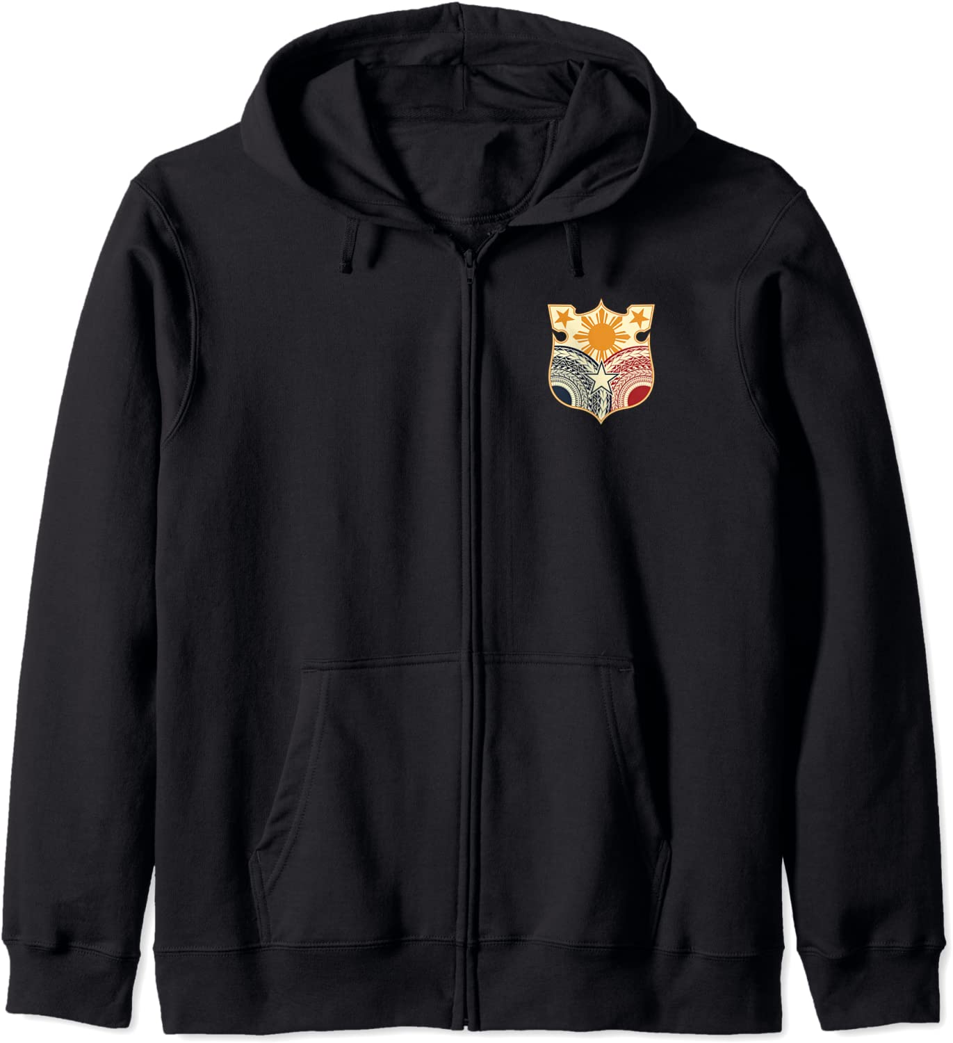 Tribal Filipino Flag Hoodie - Filipino Heritage Hoodie