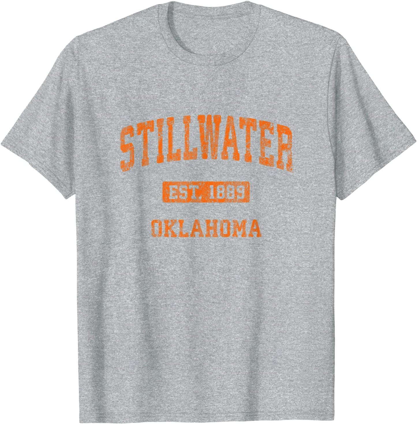 Stillwater Oklahoma OK Vintage Athletic Sports Design T-Shirt