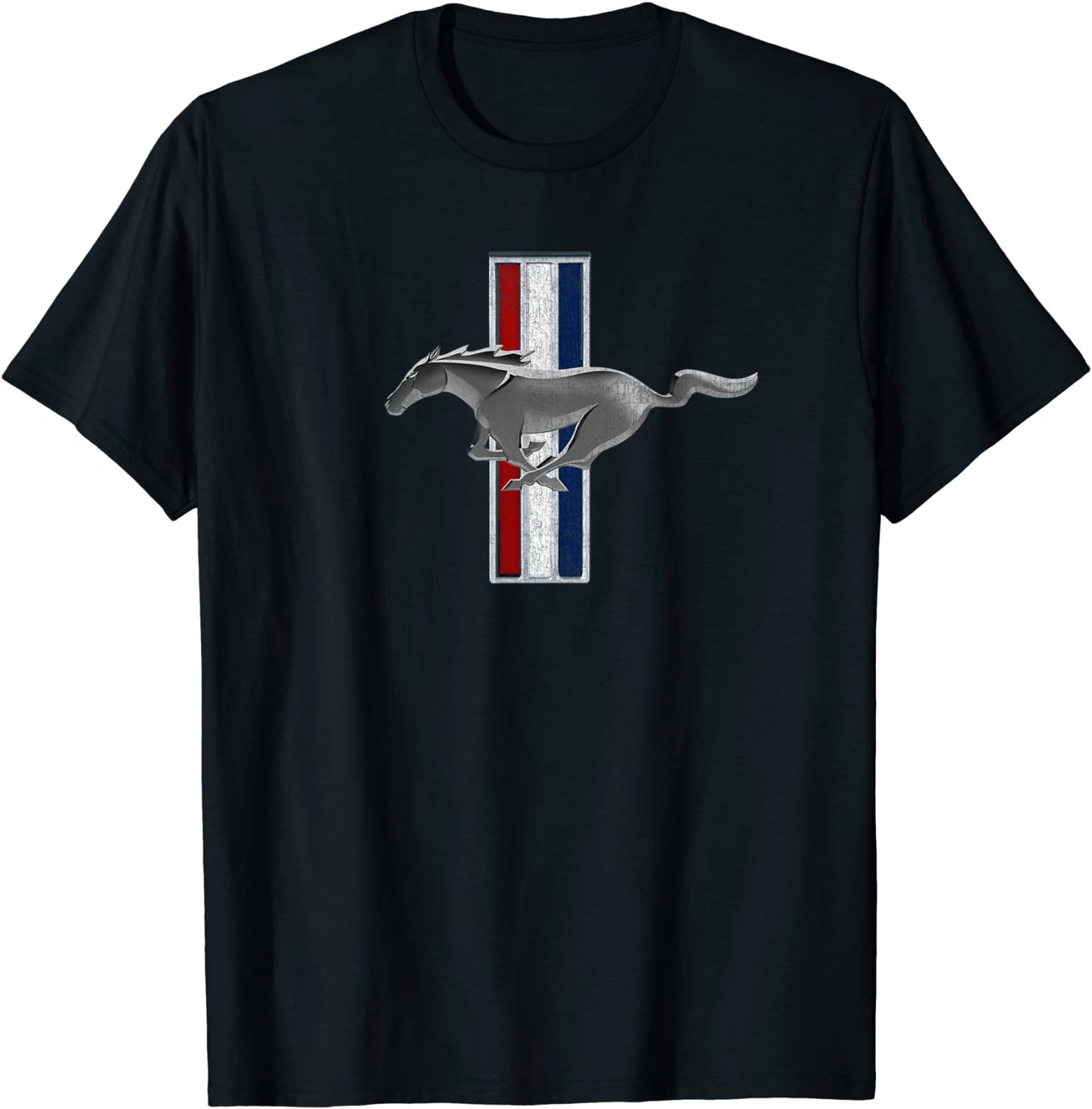 Ford Mustang Vintage Pony Logo T-Shirt