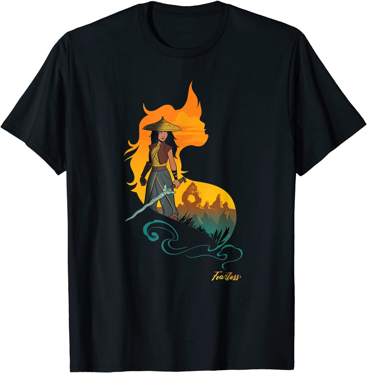 Disney Raya and the Last Dragon Kumandra Heart T-Shirt