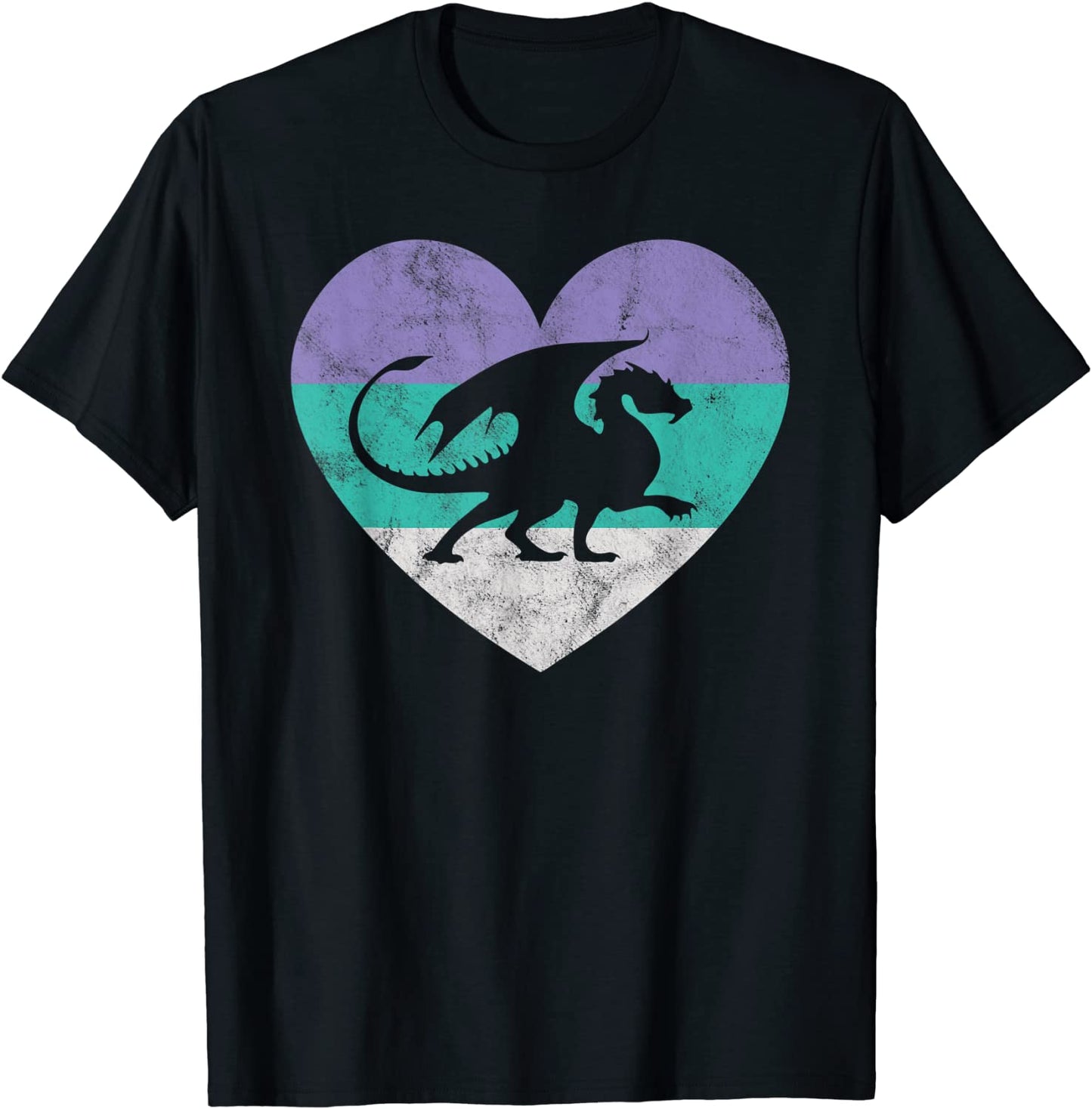 Dragon Gift Shirt For Women Girls Retro Cute