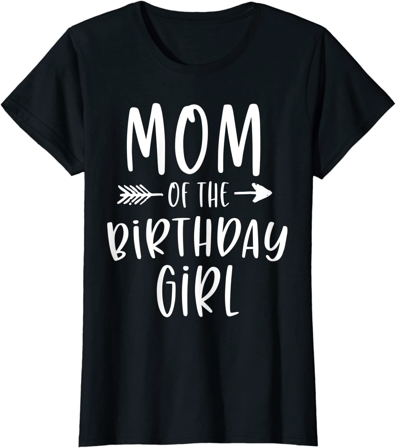 Womens Mom of the Birthday Girl Mama And Daughter Bday Party Mother T-Shirt
