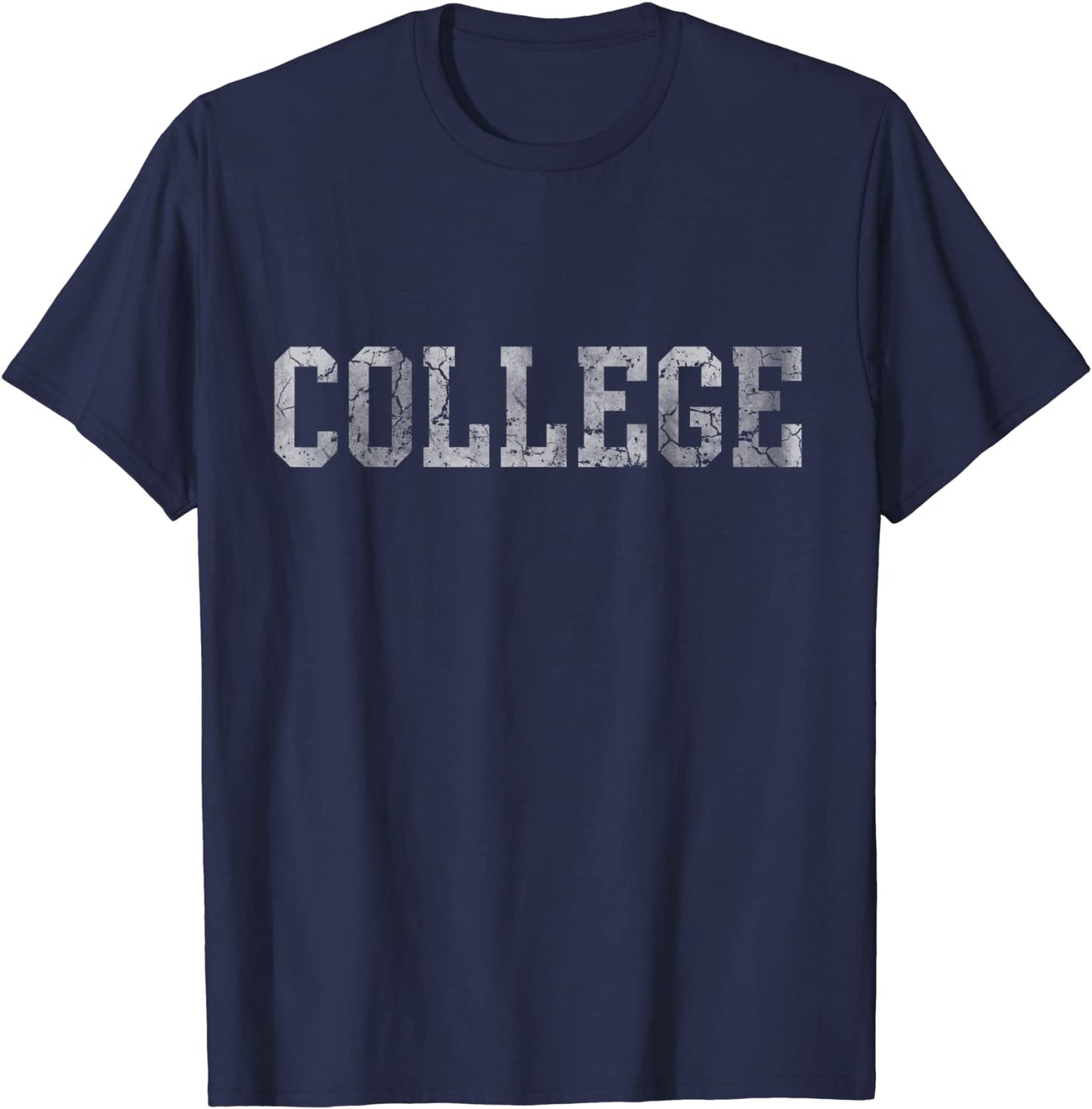 Retro College Funny T-Shirt Graduation T-Shirt