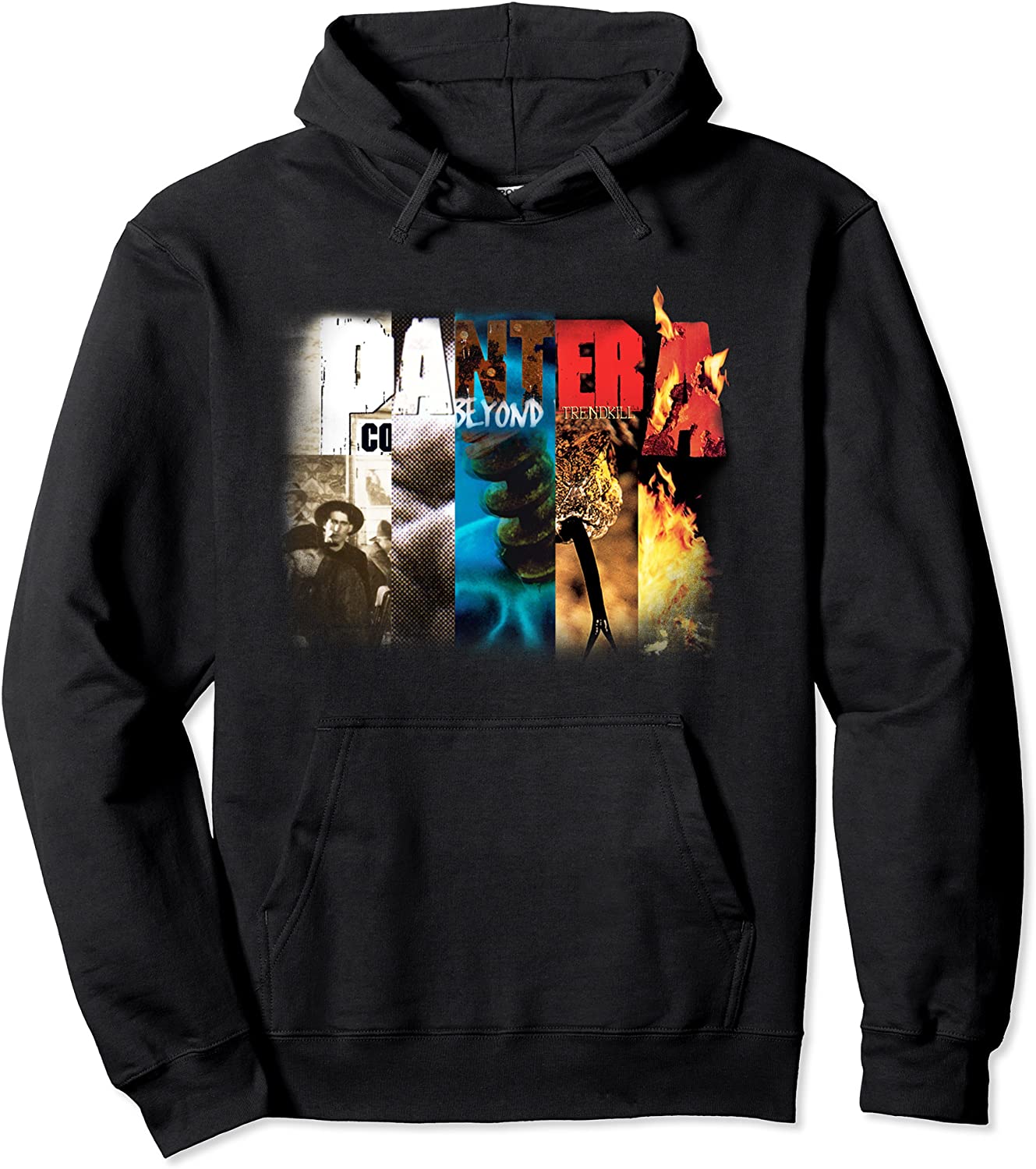 Pantera Official Collage Album Music Fashion Pullover Hoodie