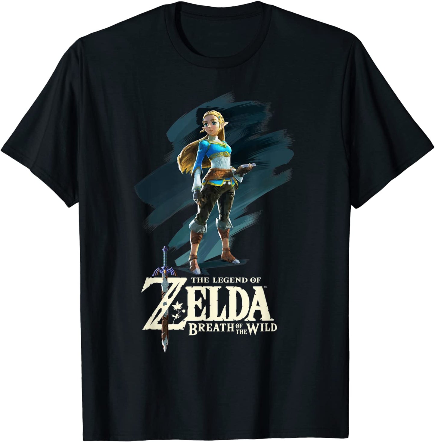 Legend of Zelda Breath of the Wild Princess Graphic T-Shirt T-Shirt