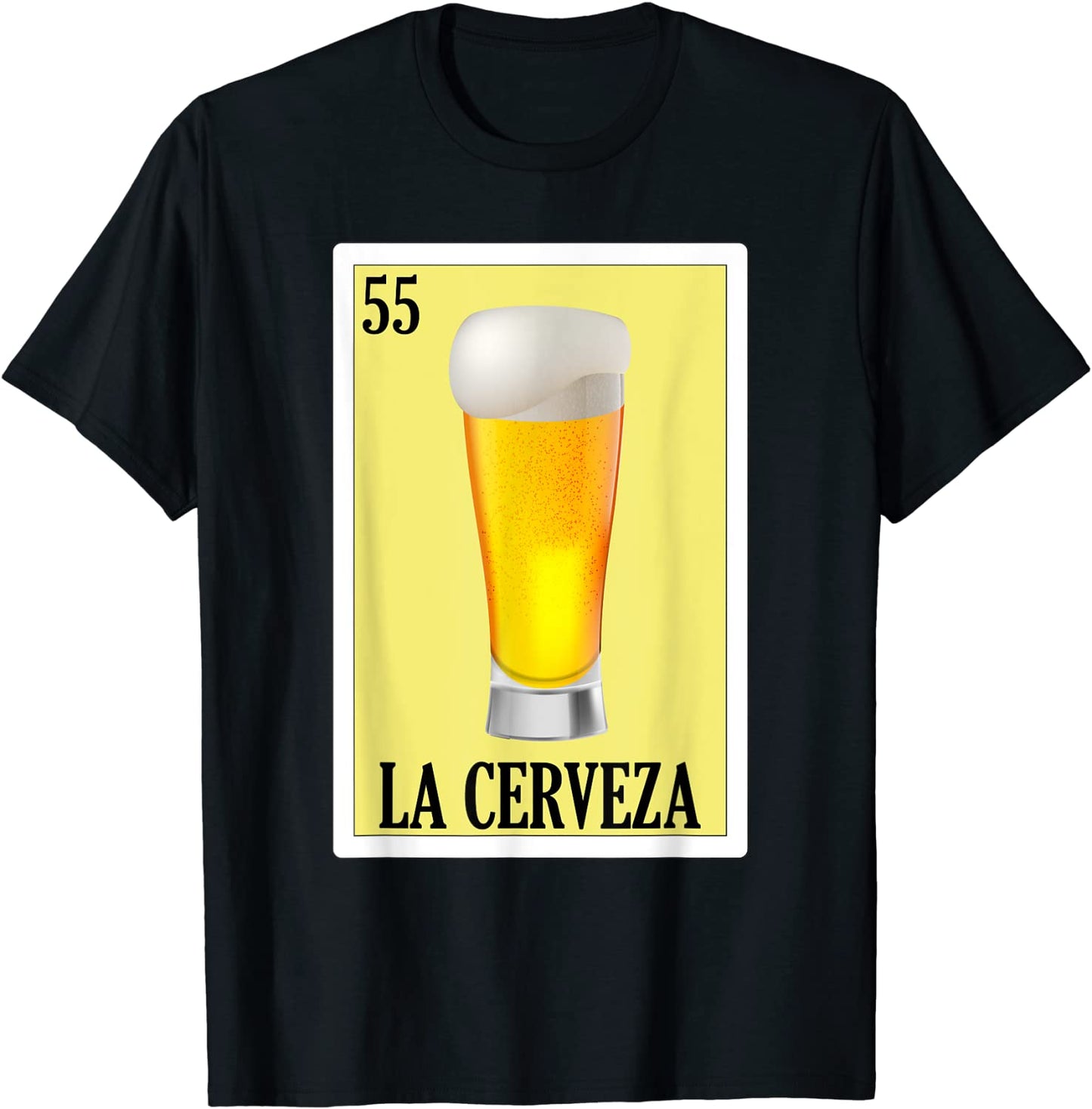 La Cerveza Lottery Gift - Mexican Lottery La Cerveza T-Shirt