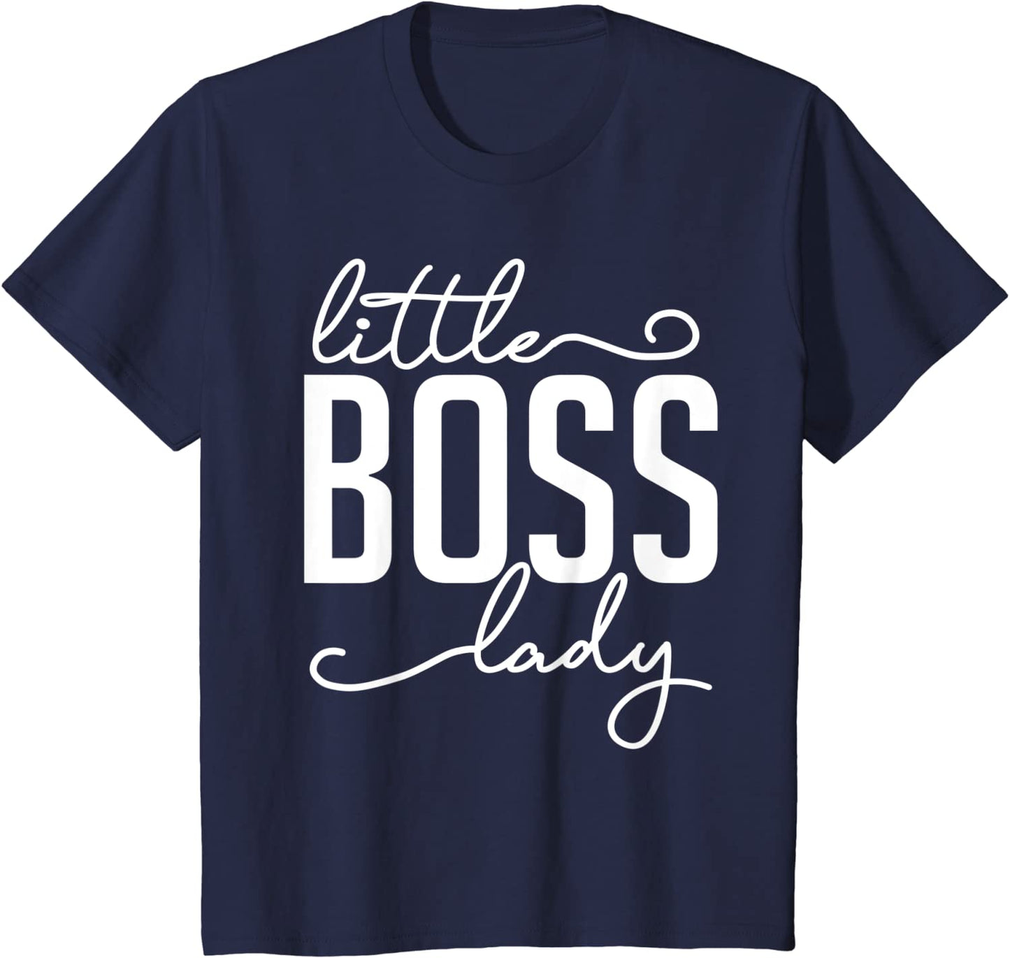 Kids Little Boss Lady Baby Children Toddler Girl Gift T-Shirt