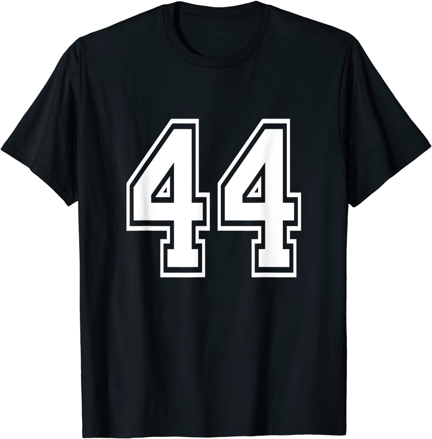 Number 44 T-Shirt Birthday Varsity Sports Team Jersey