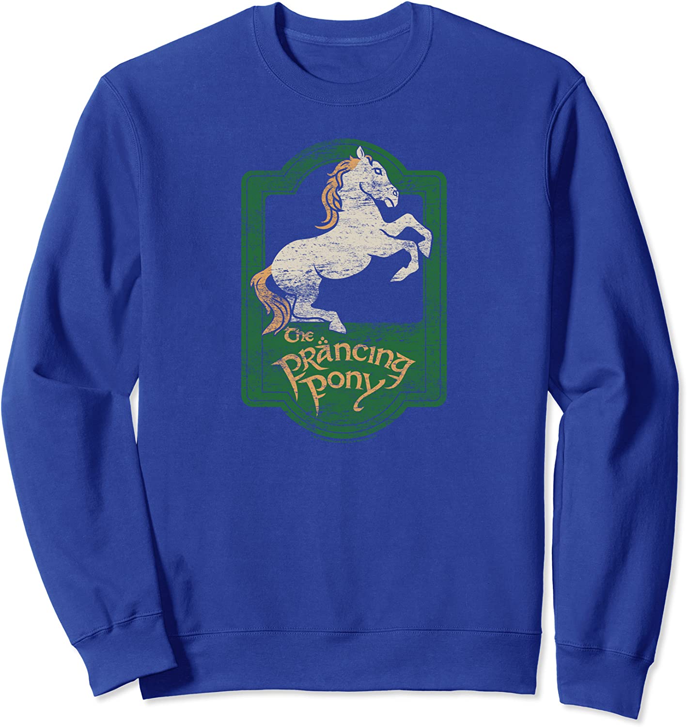 The Lord of the Rings Prancing Pony Sign Sweatshirt