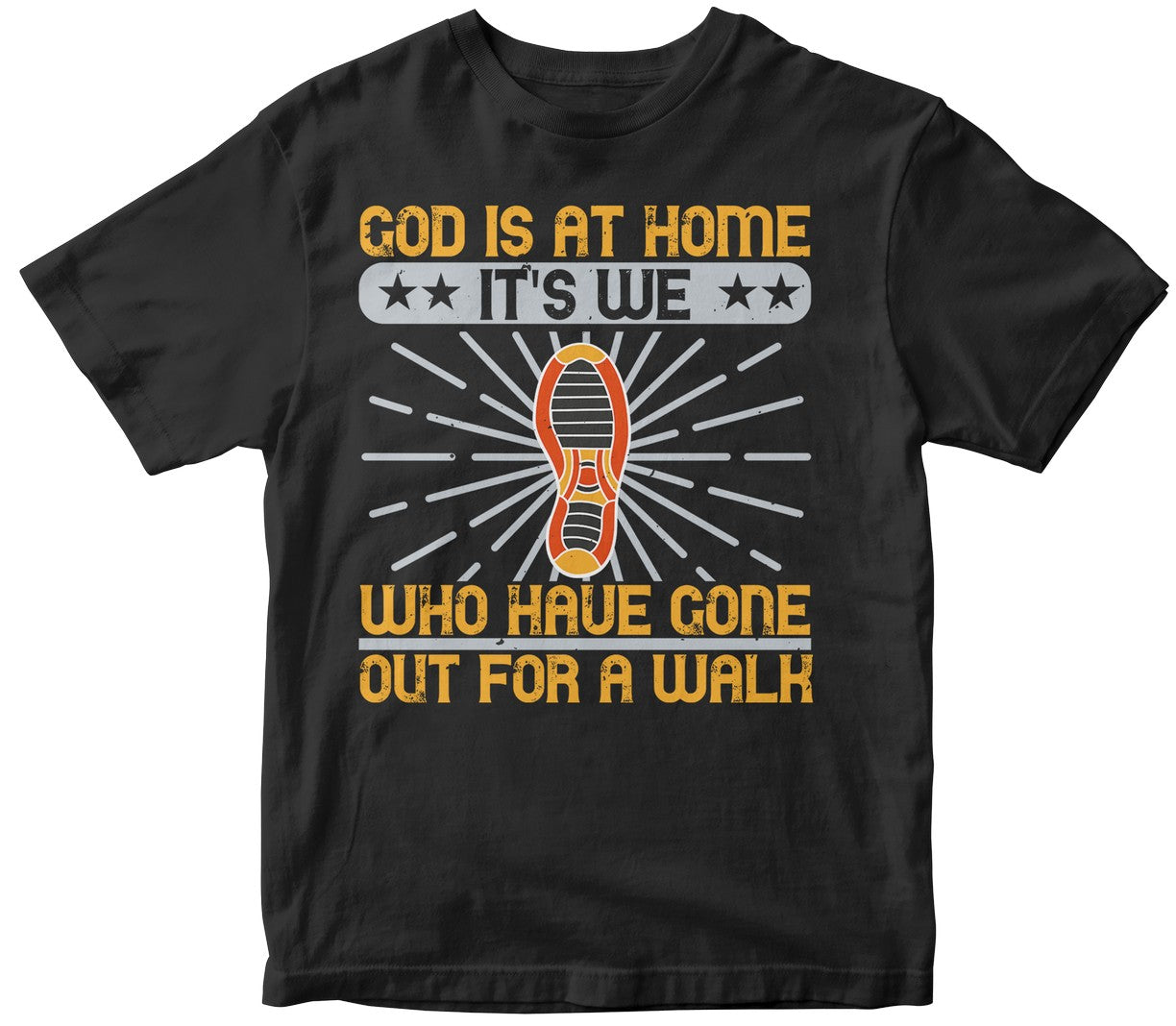 God Is At Home, It'S We Who Have Gone Out For A Walk-0
